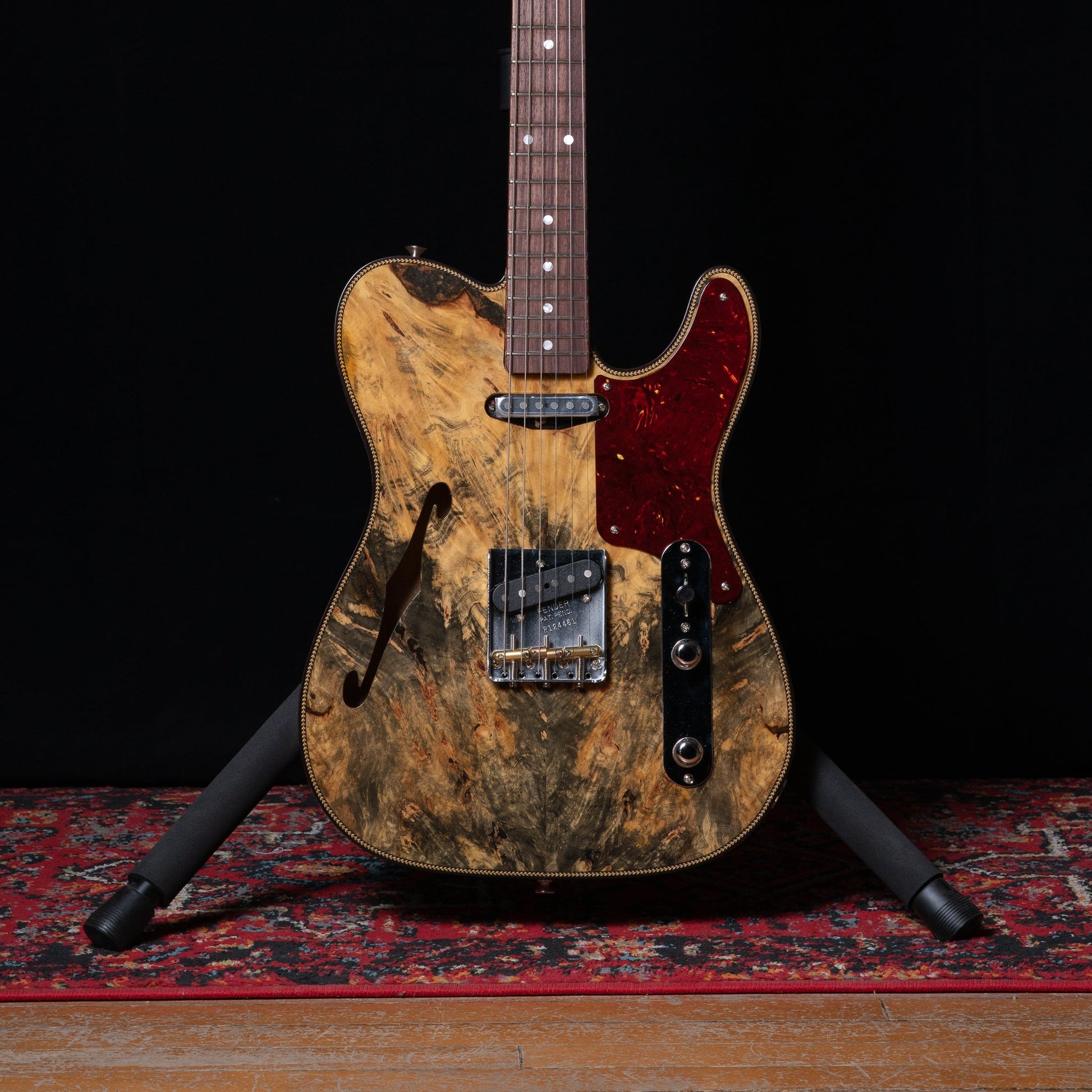 Fender Custom Shop Artisan Buckeye Double Esquire NOS in Aged Natural