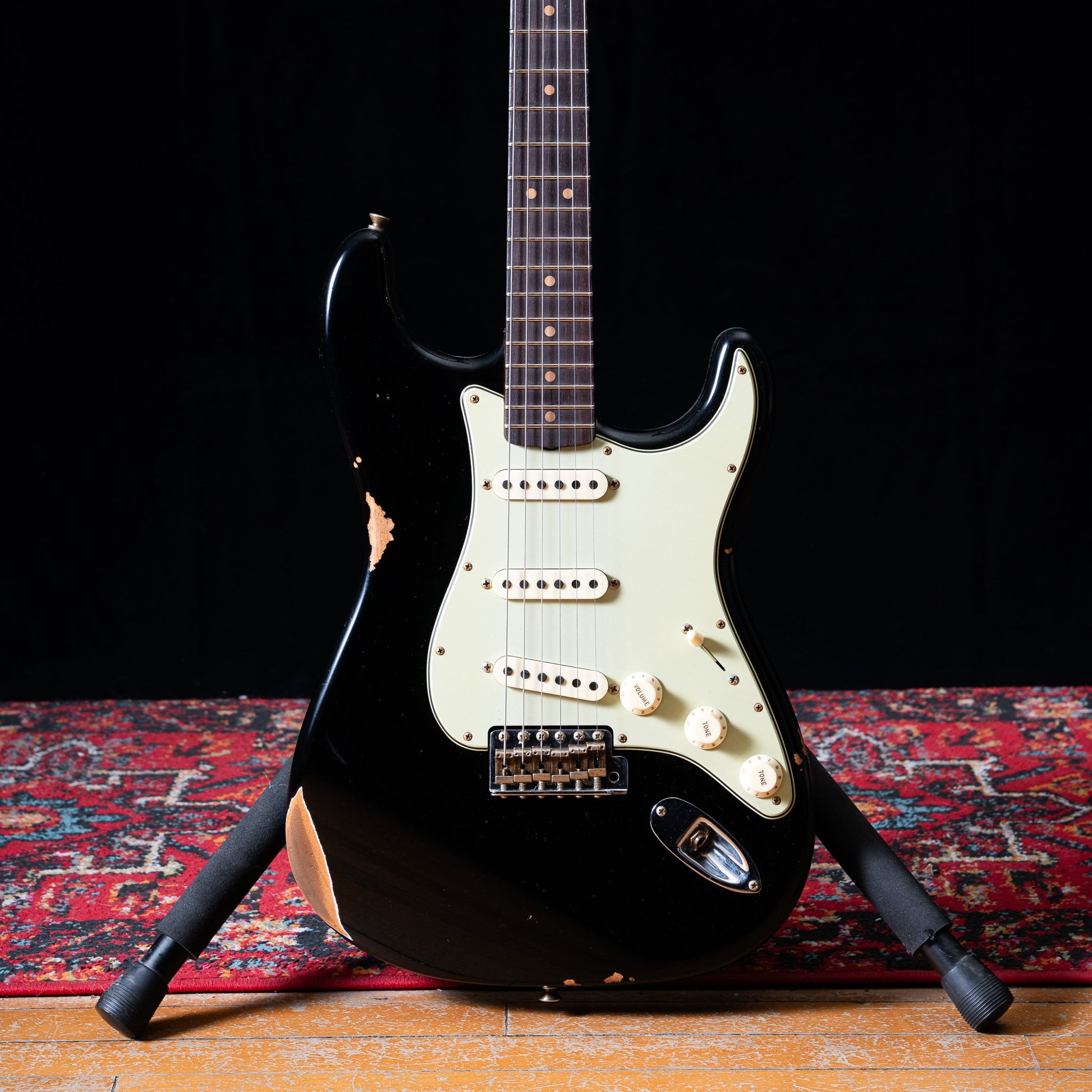 Fender Custom Shop LTD '63 Stratocaster Relic in Aged Black