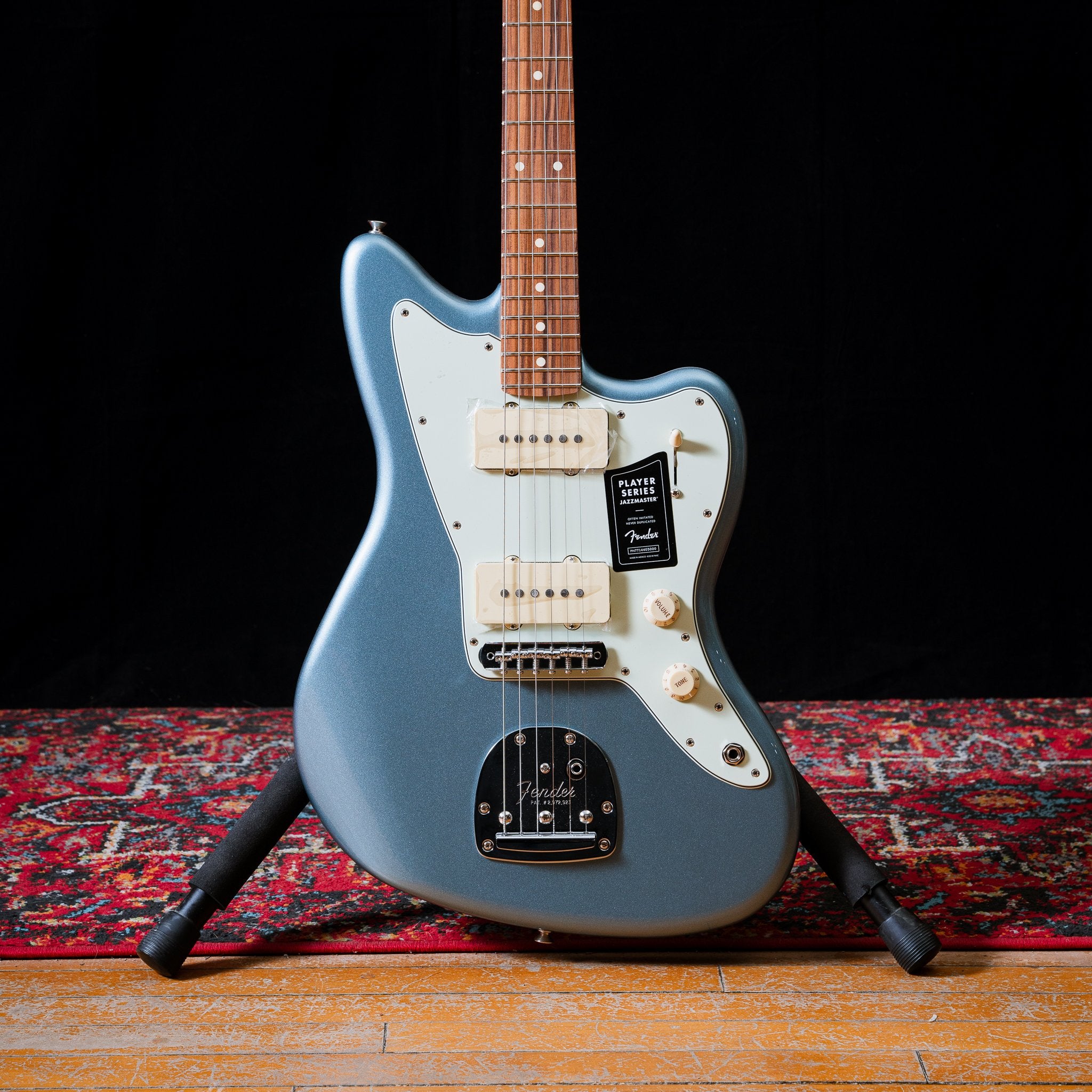 Fender LTD Player Jazzmaster in Ice Blue Metallic