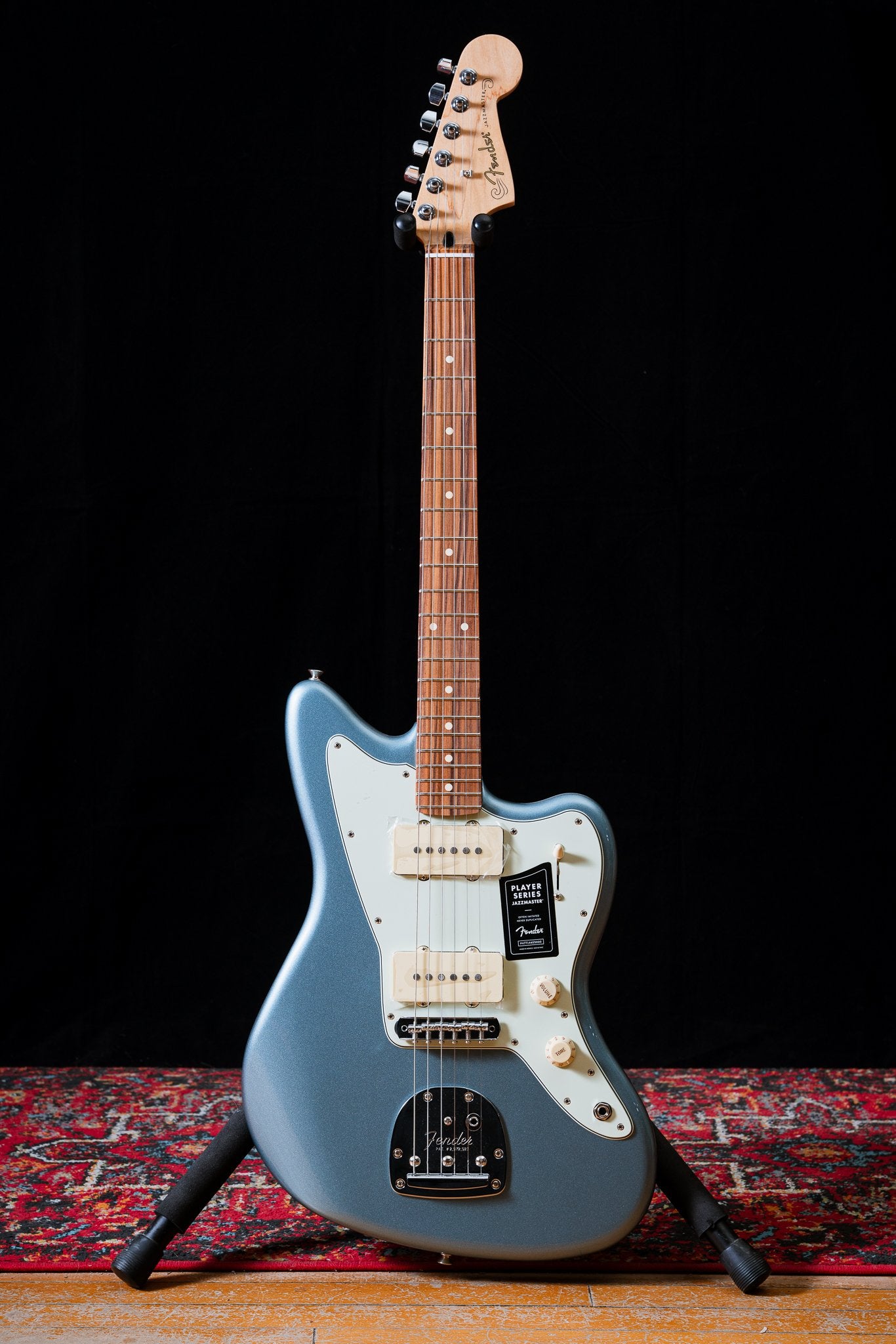 Fender LTD Player Jazzmaster in Ice Blue Metallic