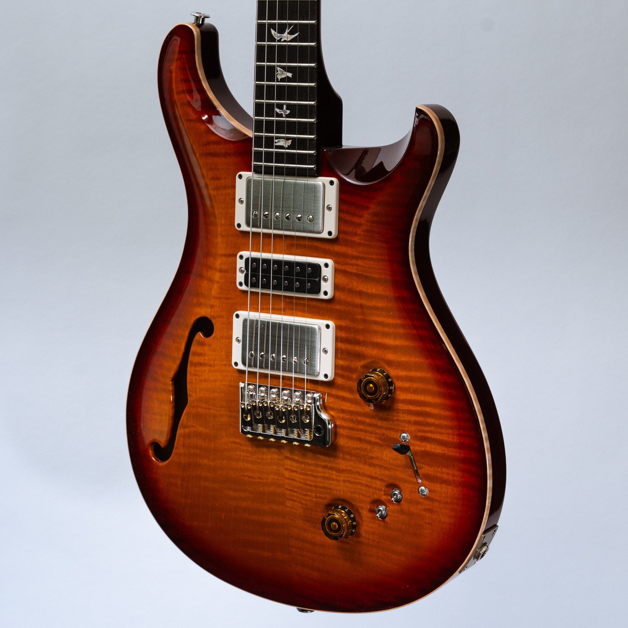 PRS Special Semi-Hollow in Dark Cherry Burst