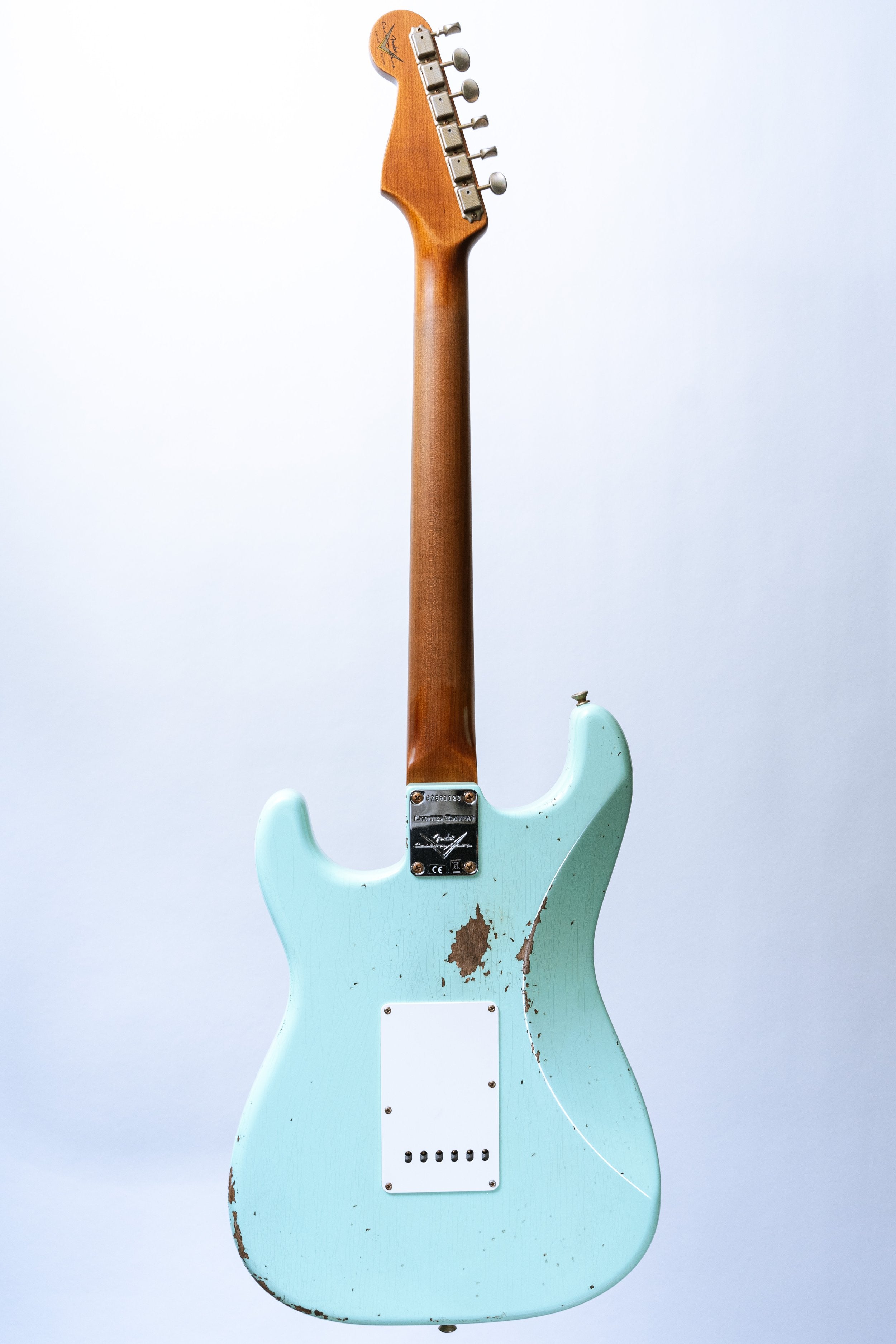 Fender Custom Shop LTD '63 Stratocaster Relic in Super Faded Aged Surf Green