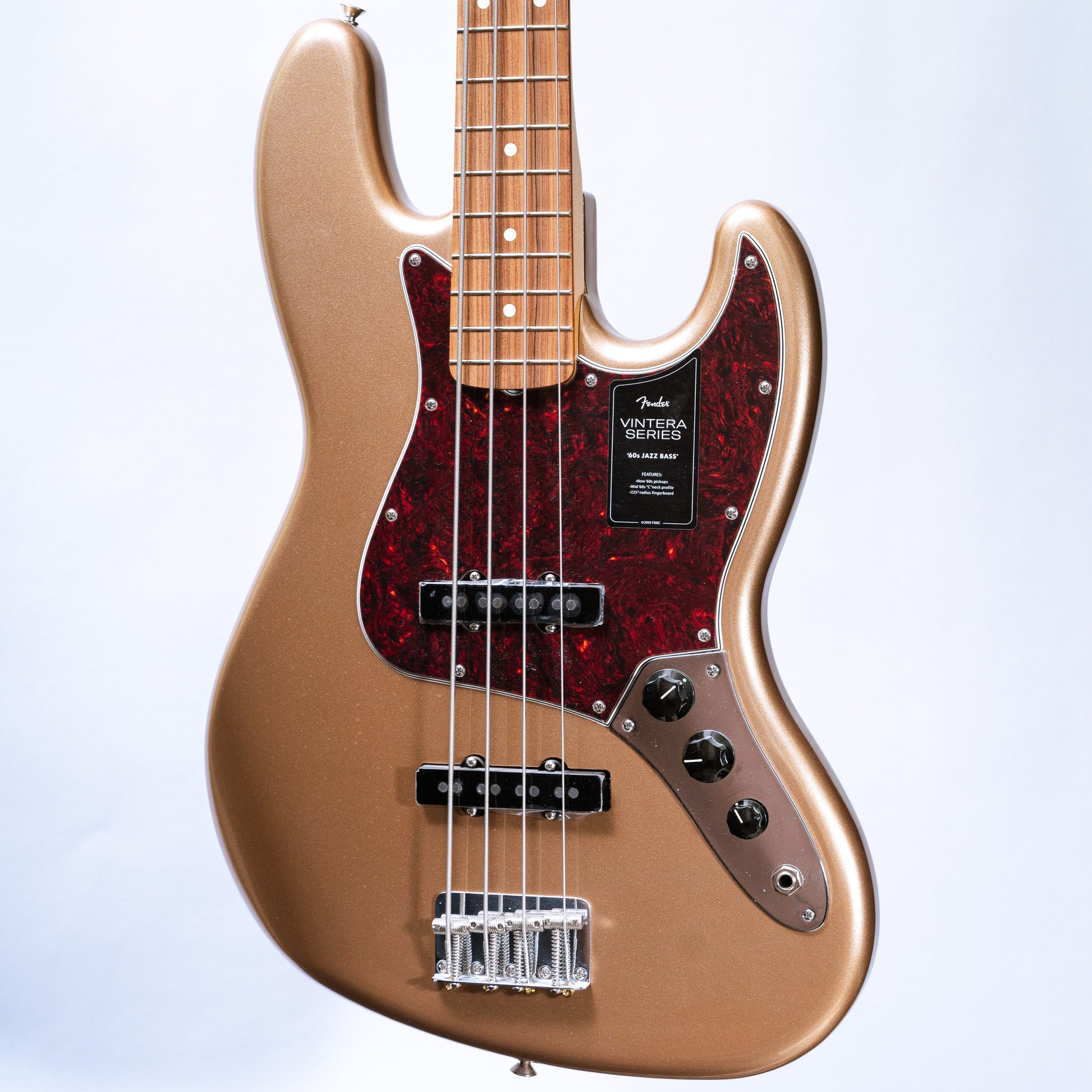 Fender - 2022 - Vintera '60s Jazz Bass in Firemist Gold