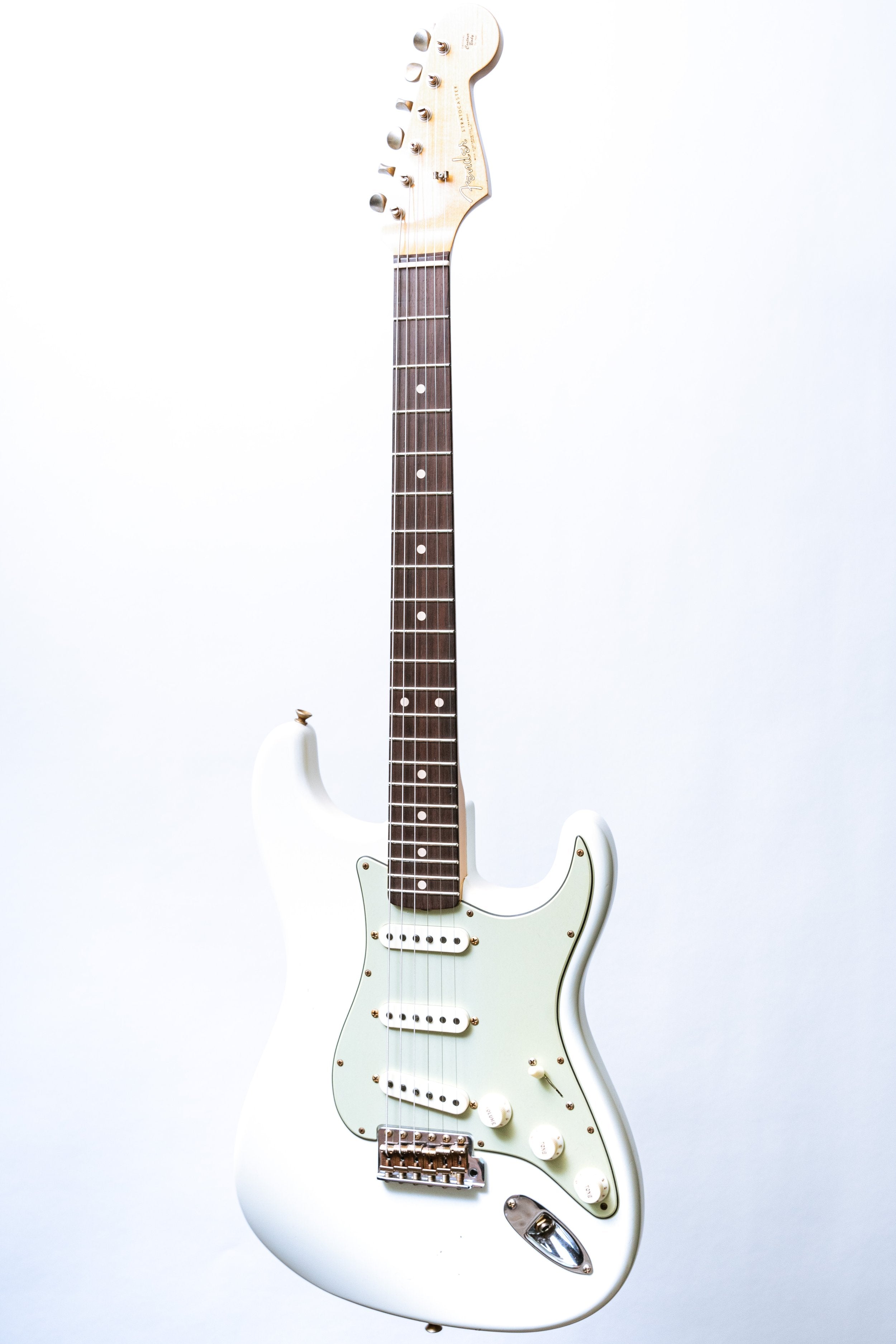 Fender Custom Shop LTD 62/63 Stratocaster Journeyman Relic in Aged Olympic White