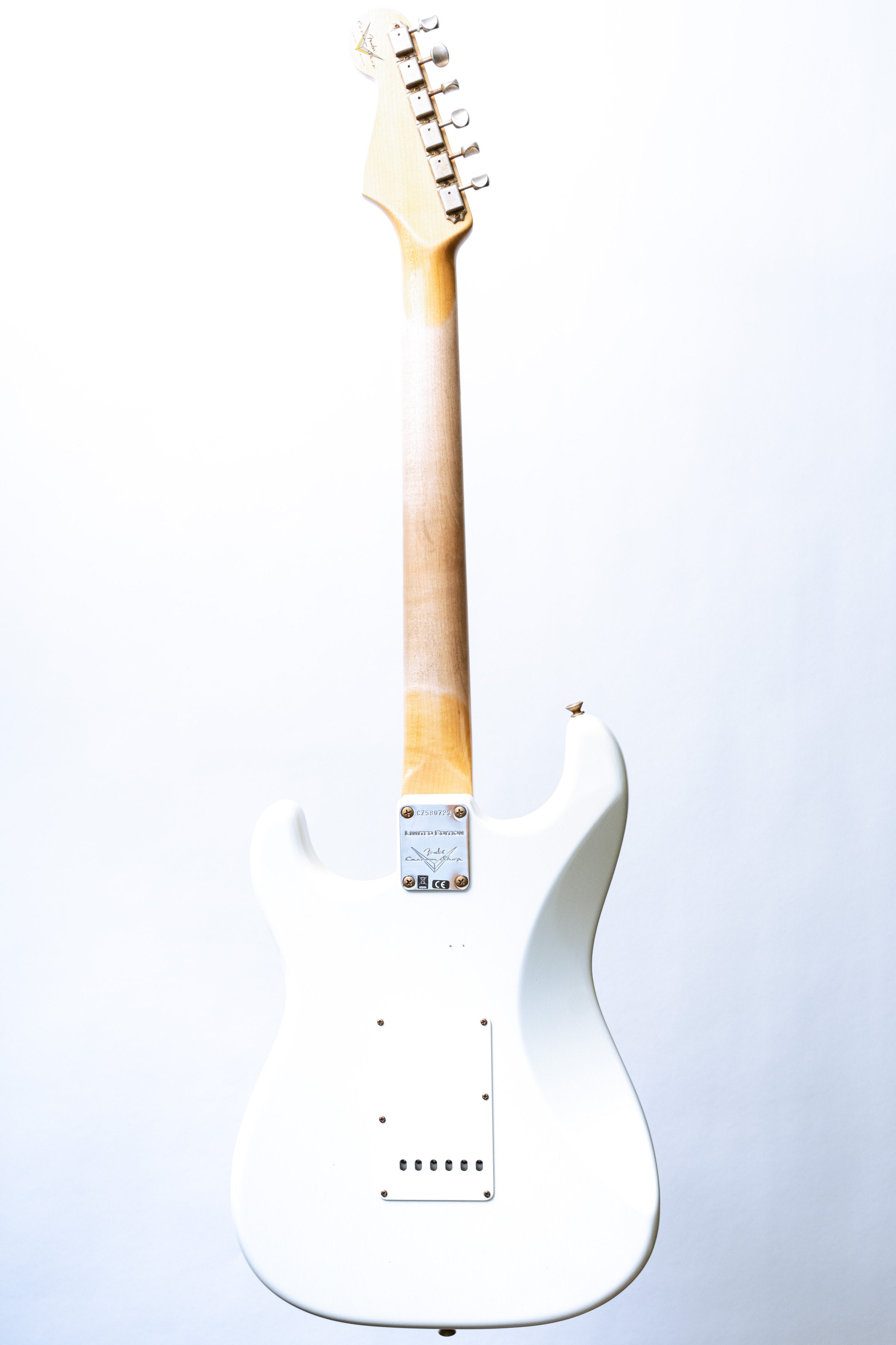 Fender Custom Shop LTD 62/63 Stratocaster Journeyman Relic in Aged Olympic White