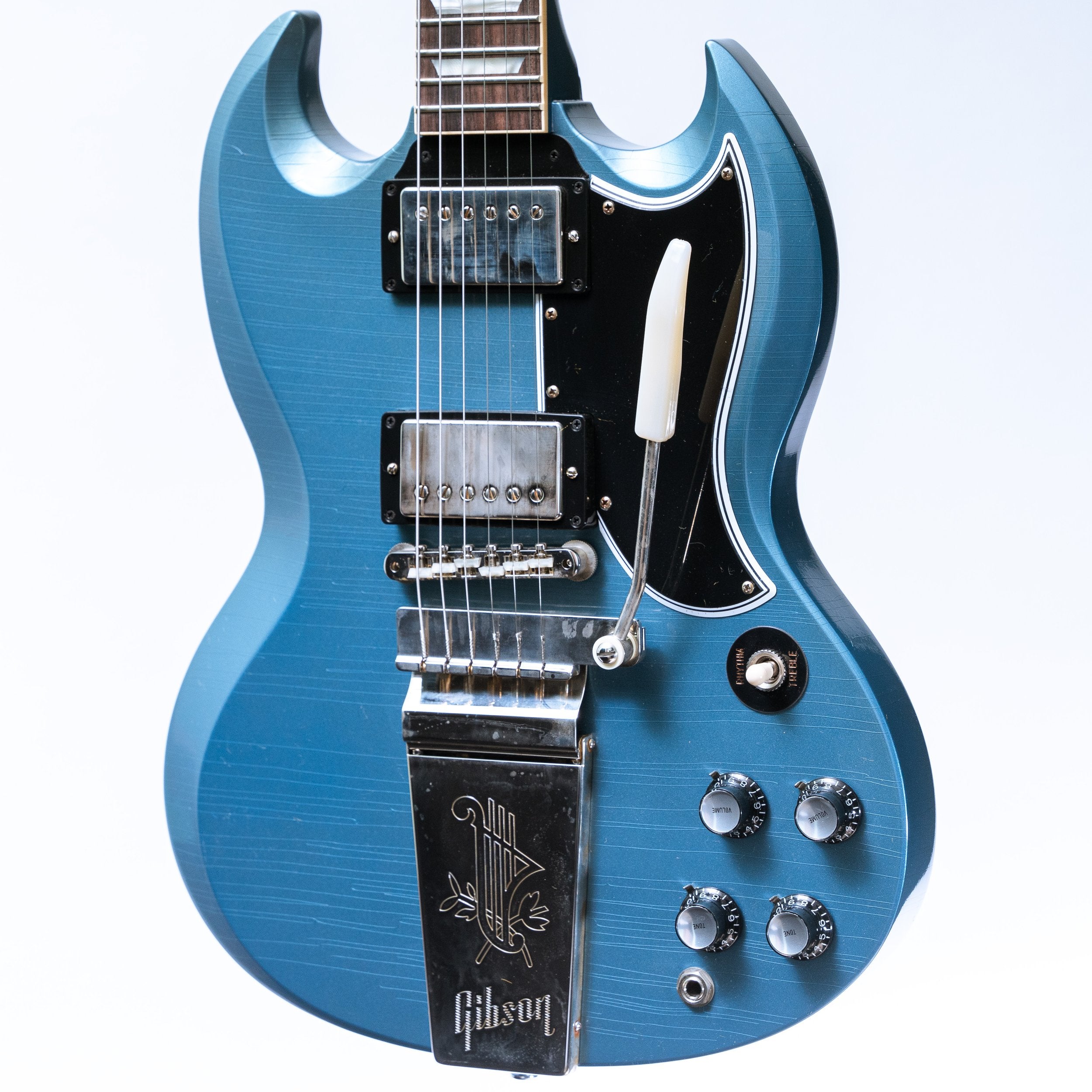 Gibson Murphy Lab Ultra Light Aged '64 SG Standard w/ Maestro Vibrola in Pelham Blue