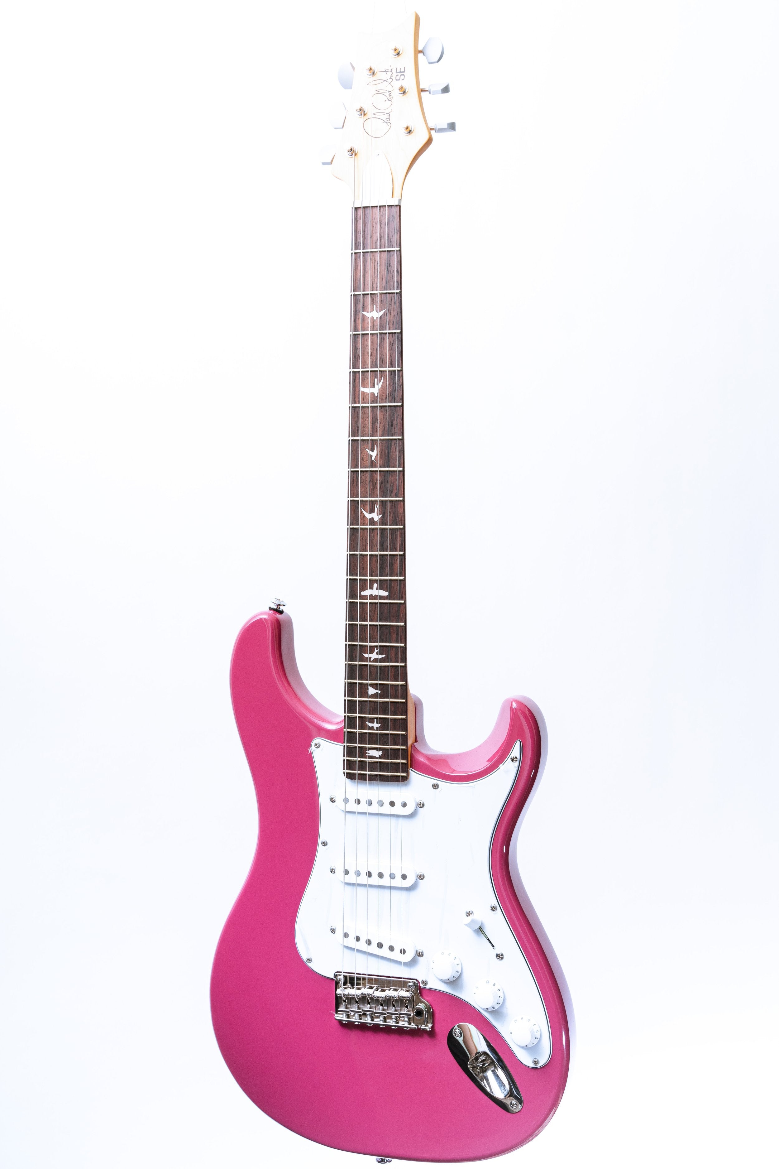 PRS SE Silver Sky in Dragonfruit