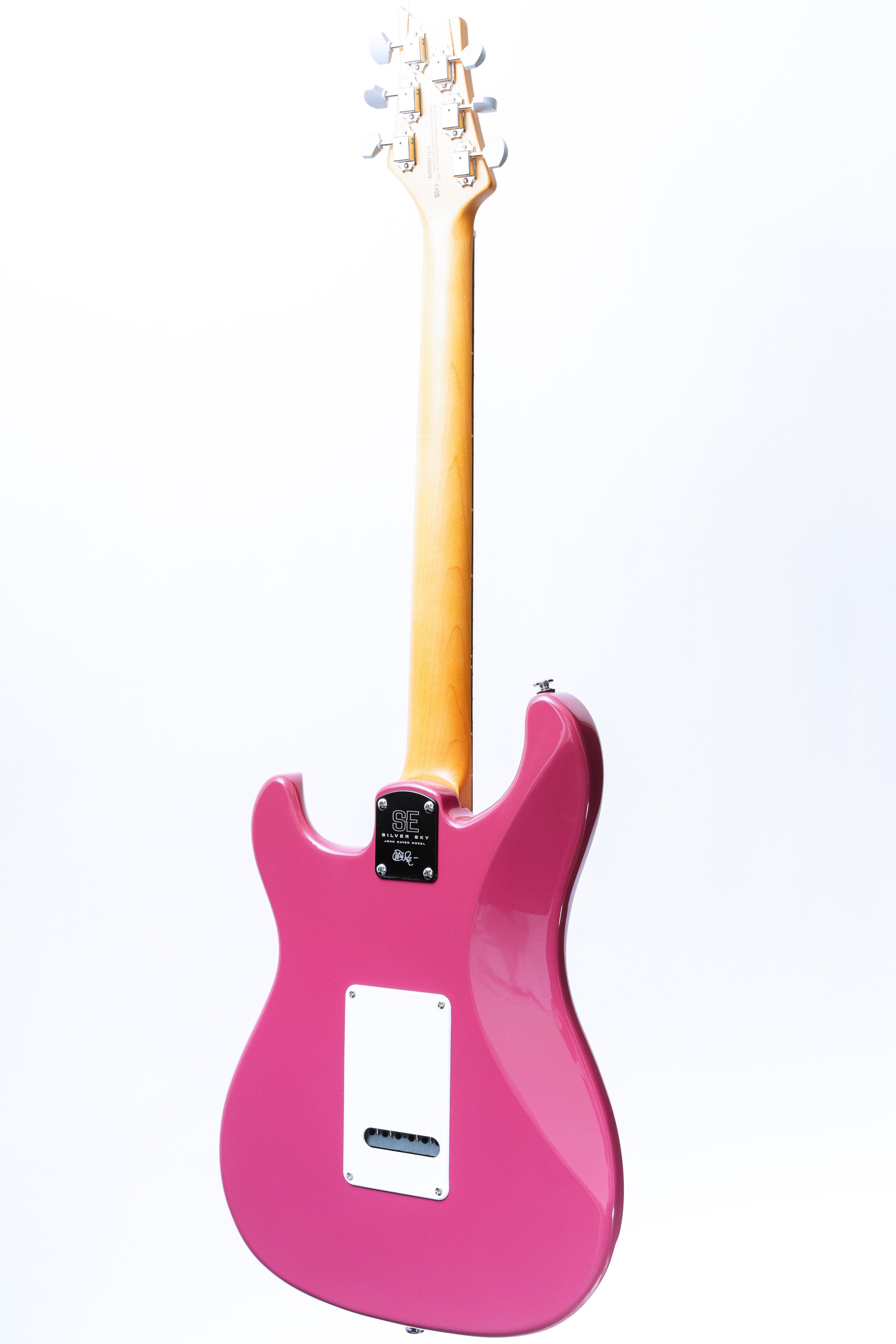 PRS SE Silver Sky in Dragonfruit