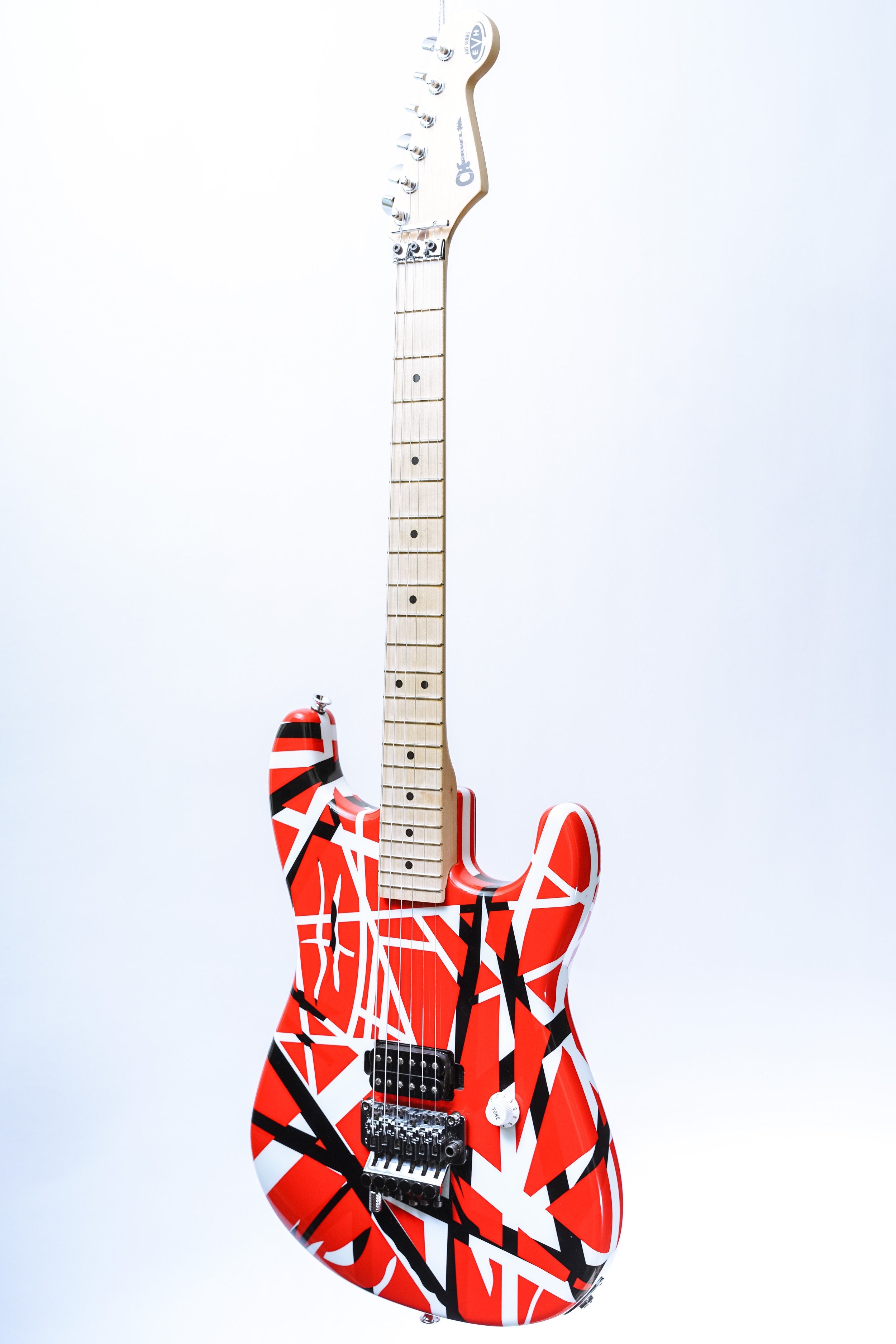 Charvel EVH Art Series in Red/White/Black