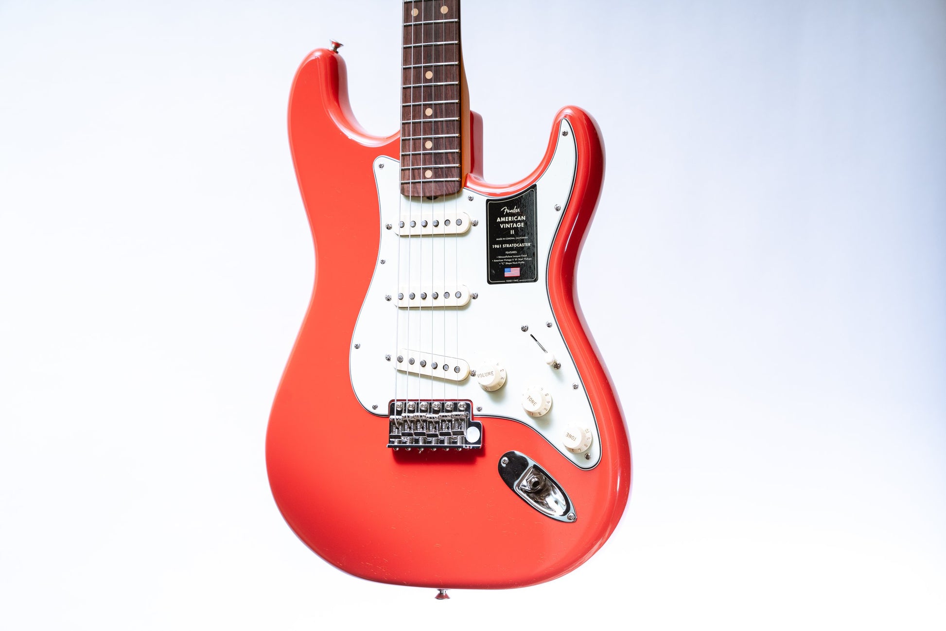 Fender American Vintage II 1961 Stratocaster in Fiesta Red