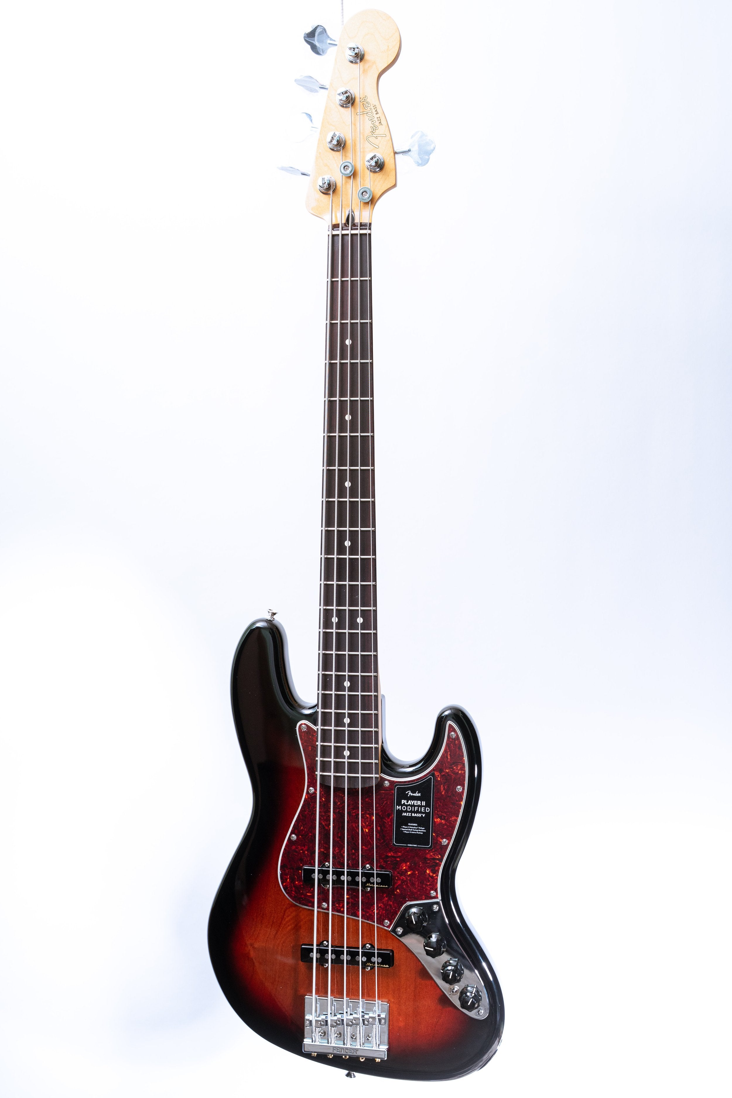 Fender Player II Modified Active Jazz Bass V in 3-Color Sunburst