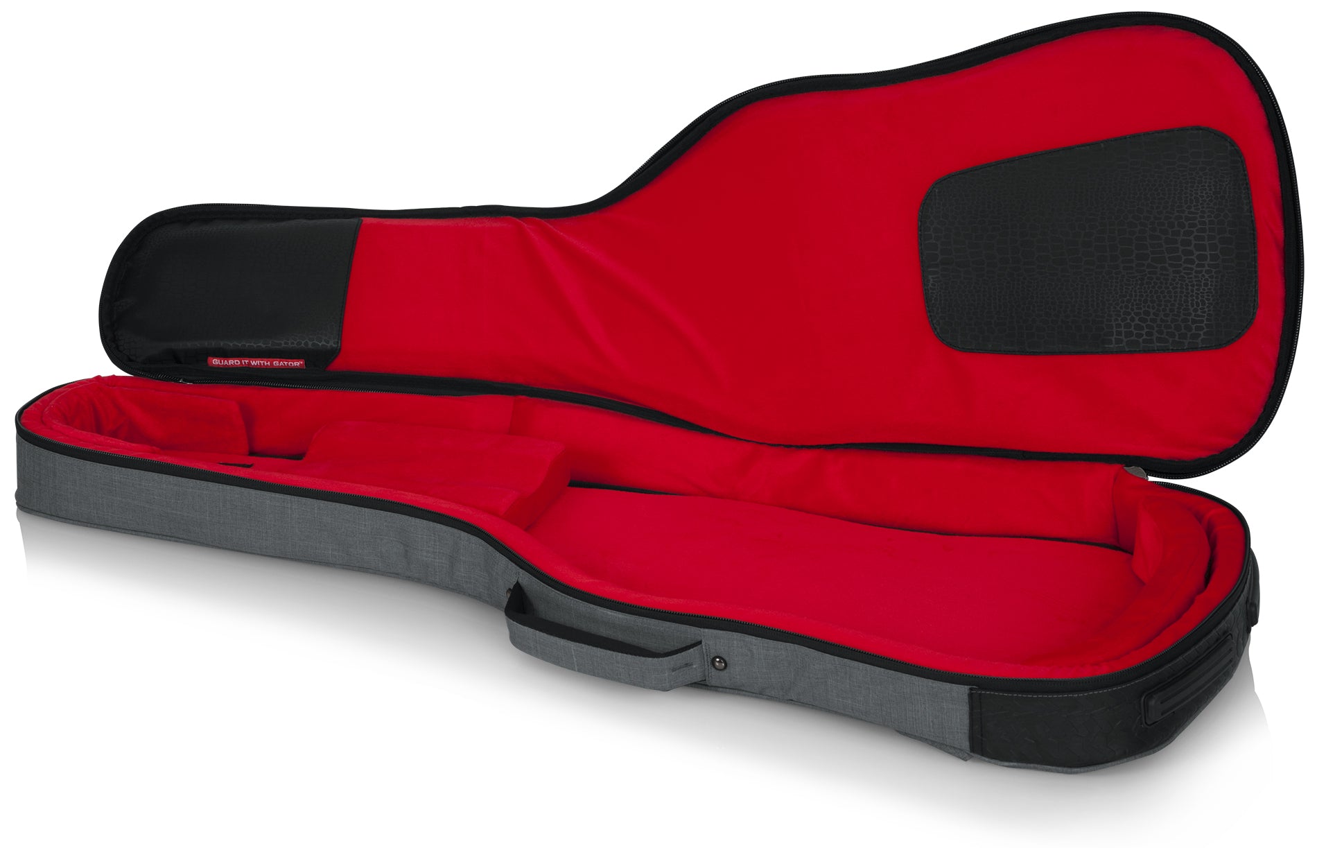 Transit Series Electric Guitar Gig Bag with Light Grey Exterior