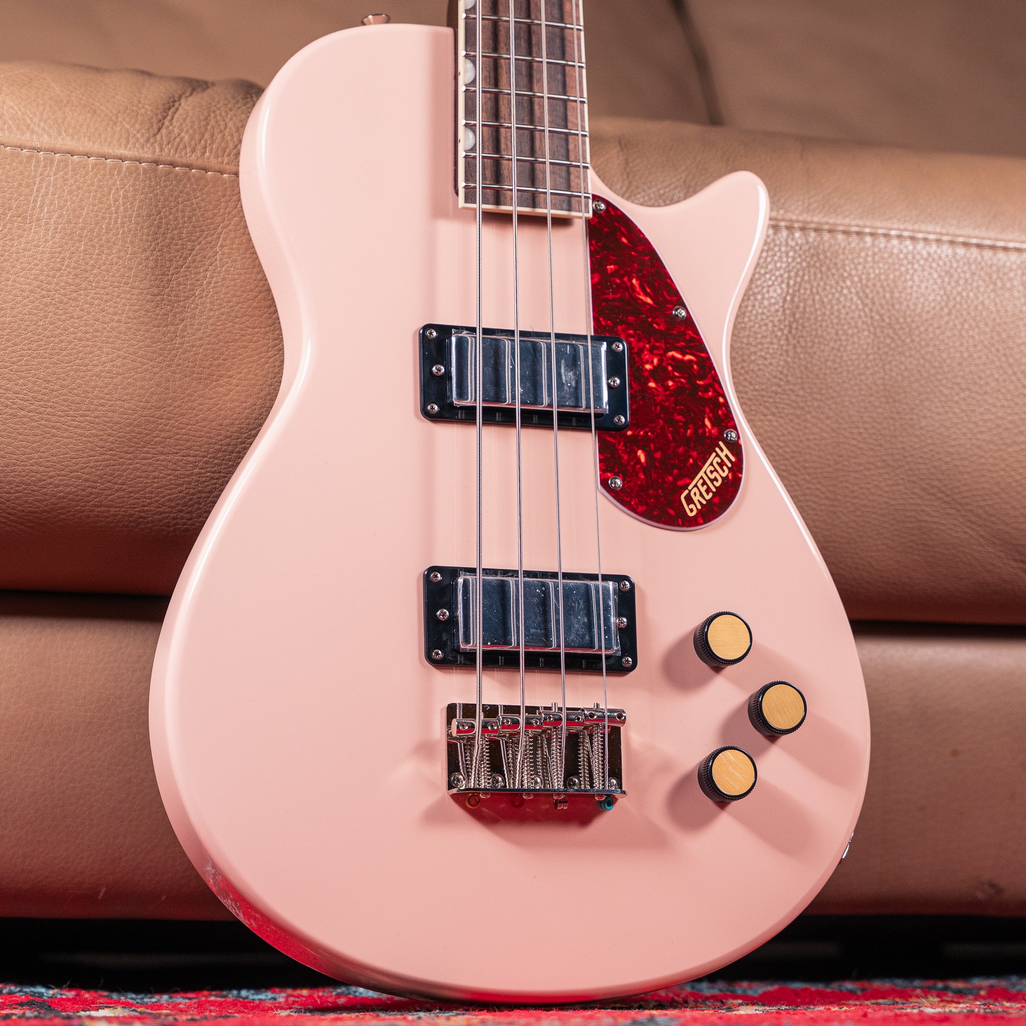 Gretsch Streamliner Jet Club Bass in Shell Pink – Lidgett Music
