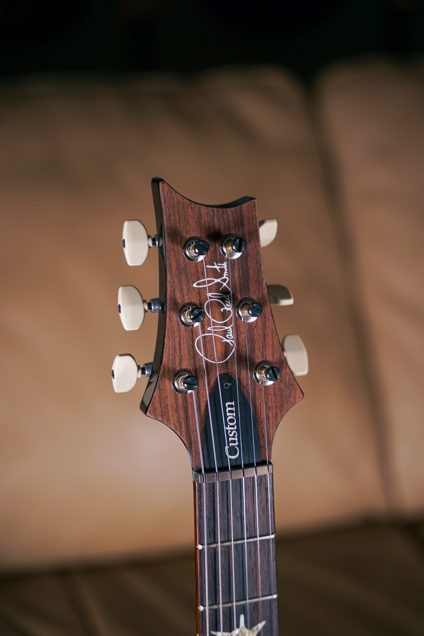 PRS Custom 24 in Fire Smokeburst