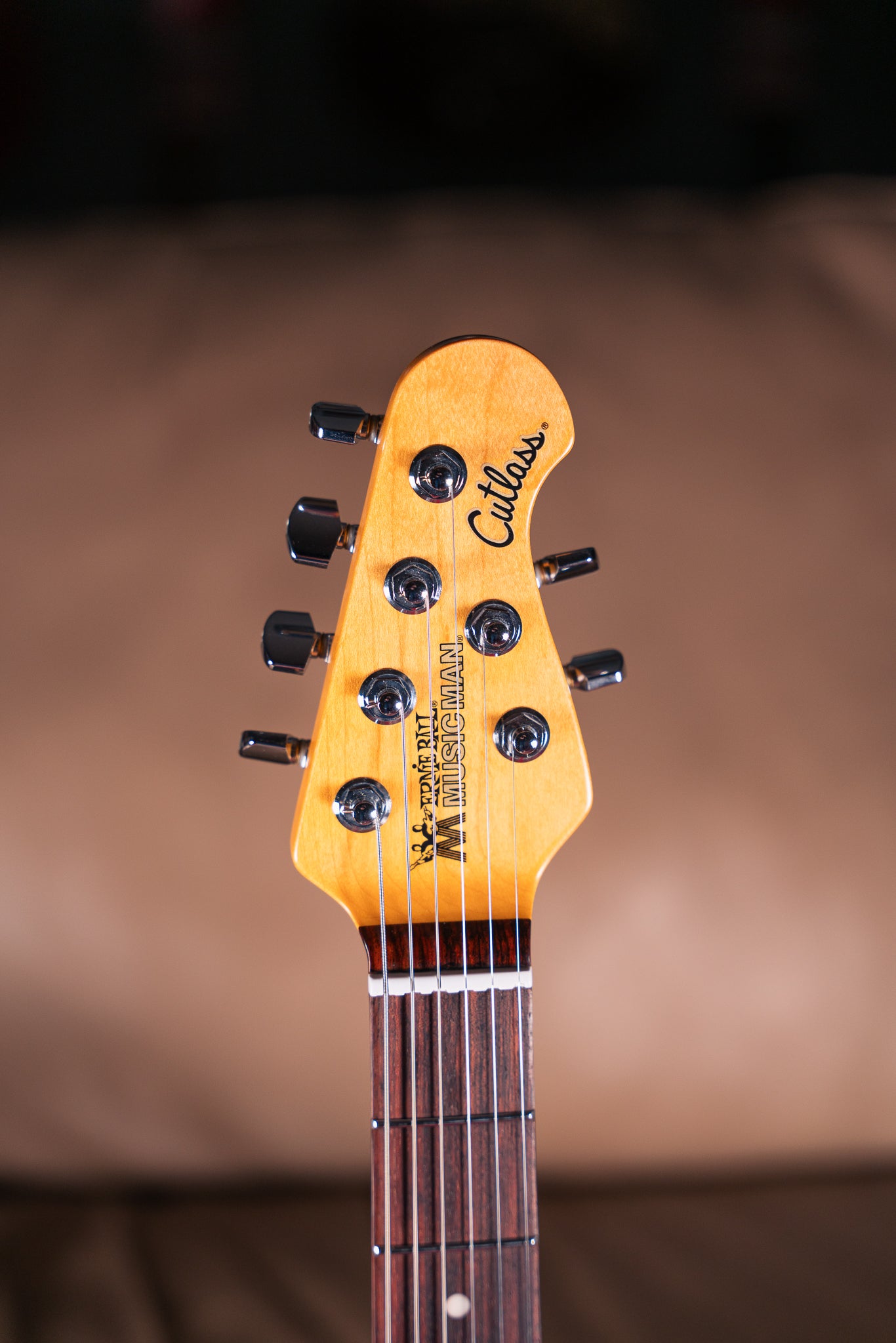 Ernie Ball Music Man - 2017 - Cutlass SSS in Charcoal Frost
