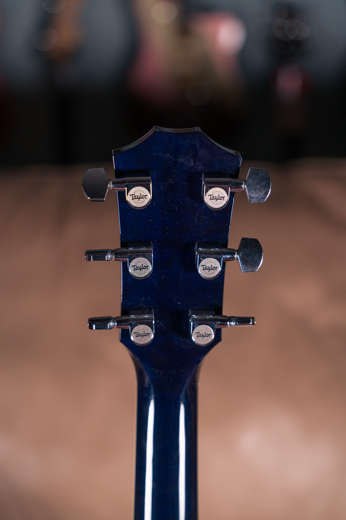 Taylor T5-S1 Flametop in Blue Edgeburst, Pre-Owned