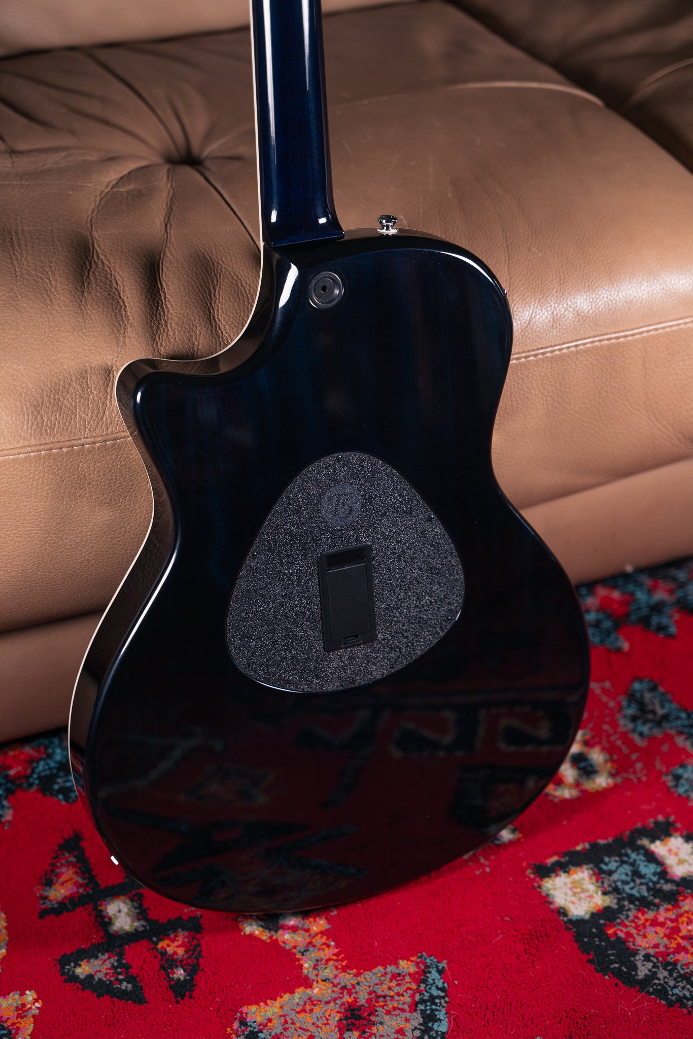 Taylor T5-S1 Flametop in Blue Edgeburst, Pre-Owned