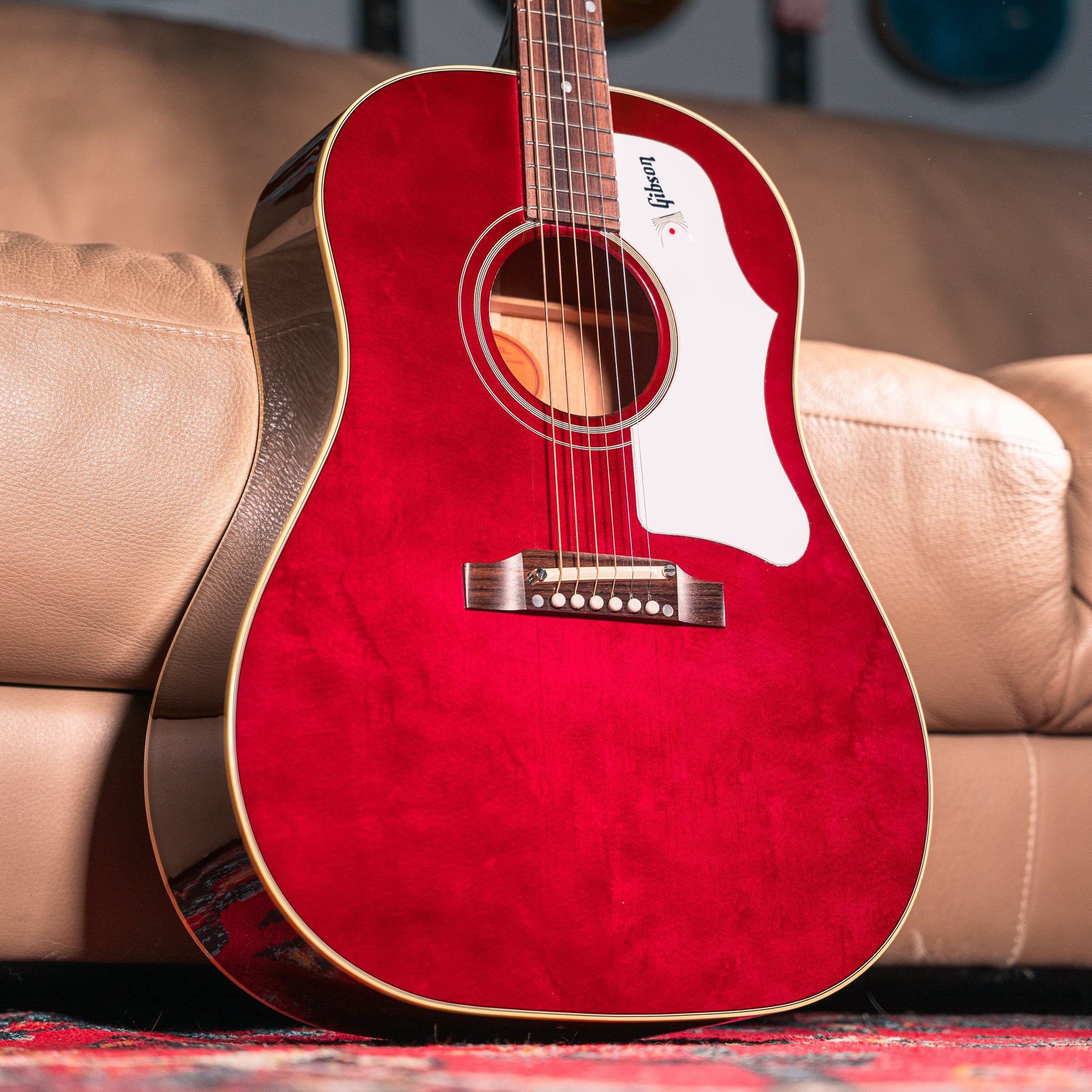 Gibson J-45 '60s Original in Wine Red – Lidgett Music