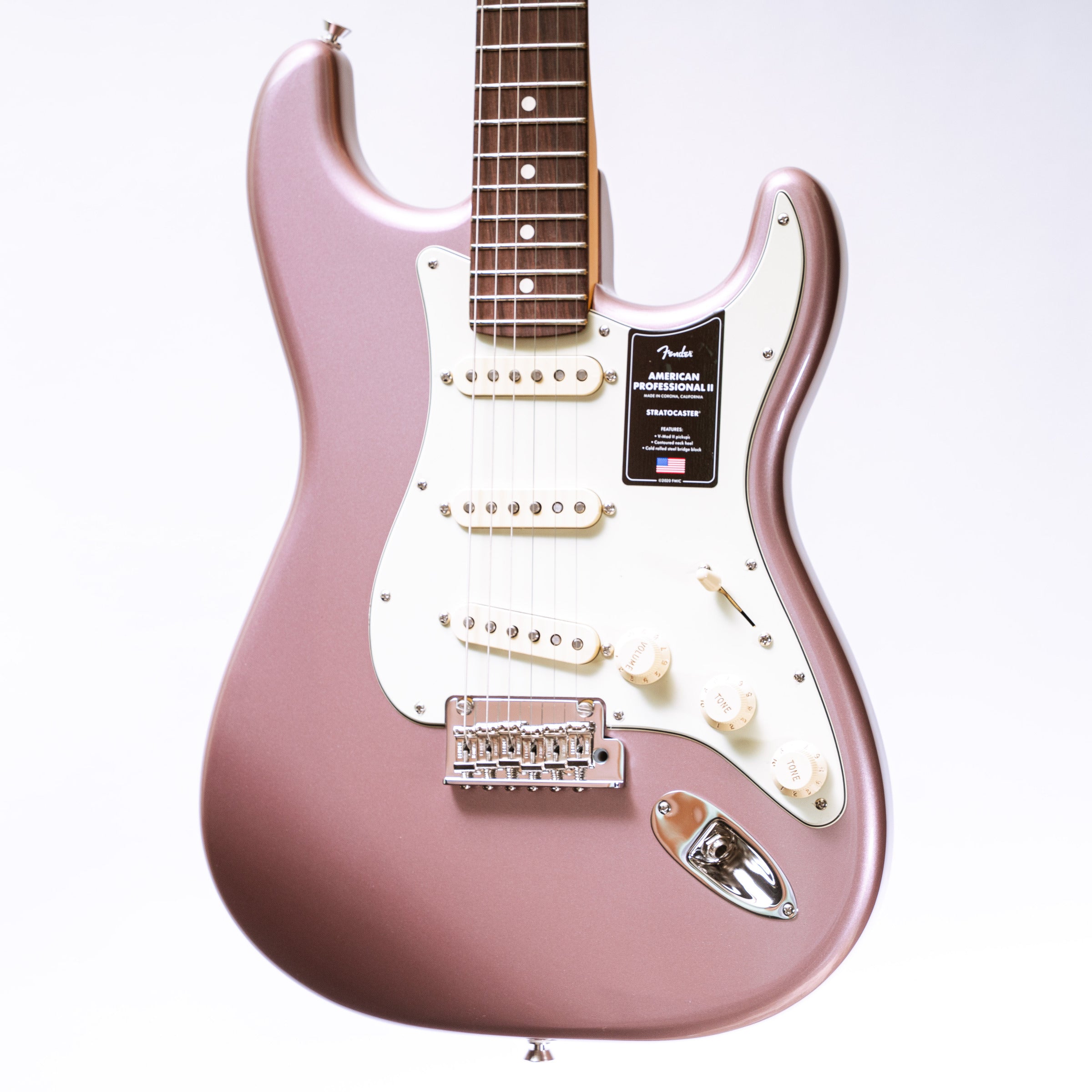 Fender LTD American Professional II in Burgundy Mist Metallic