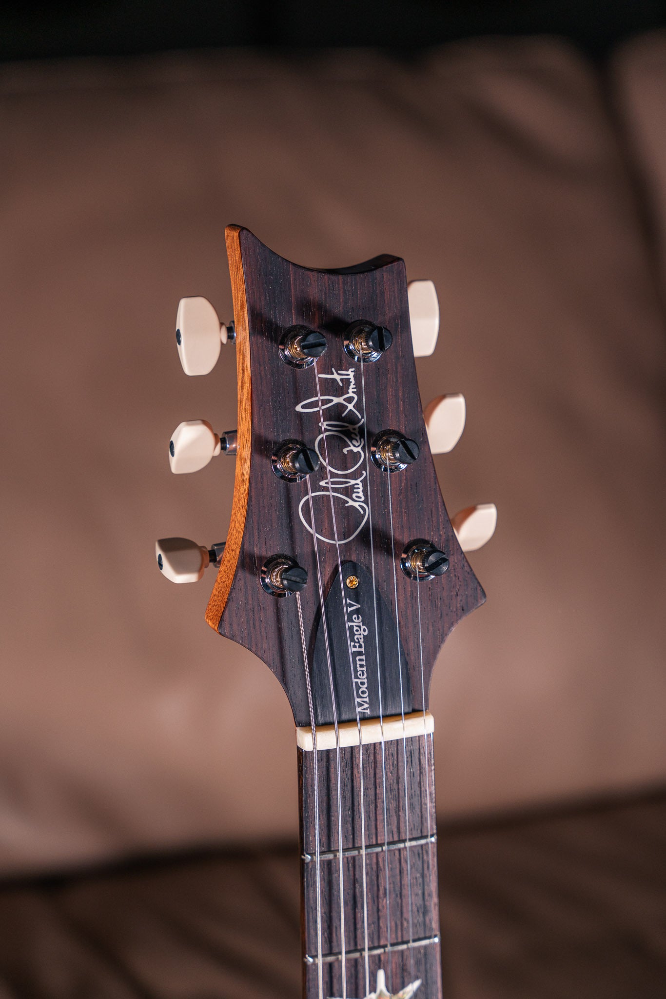 PRS Modern Eagle V 10 Top in Charcoal Burst