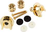 Fender® Elite Strap Locks And Buttons Gold (2)