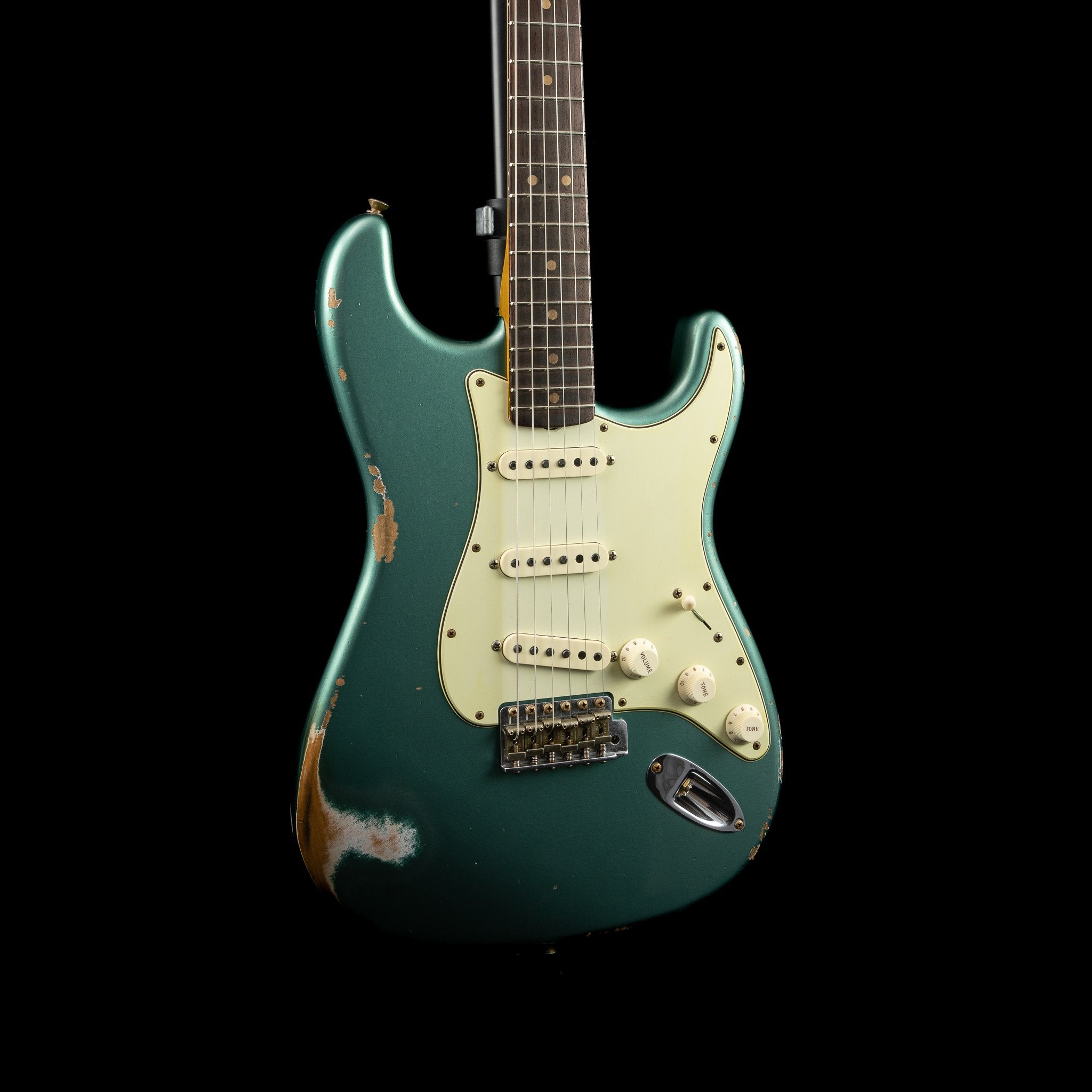 Fender Custom Shop LTD '63 Stratocaster Heavy Relic in Faded Aged Sherwood Green Metallic