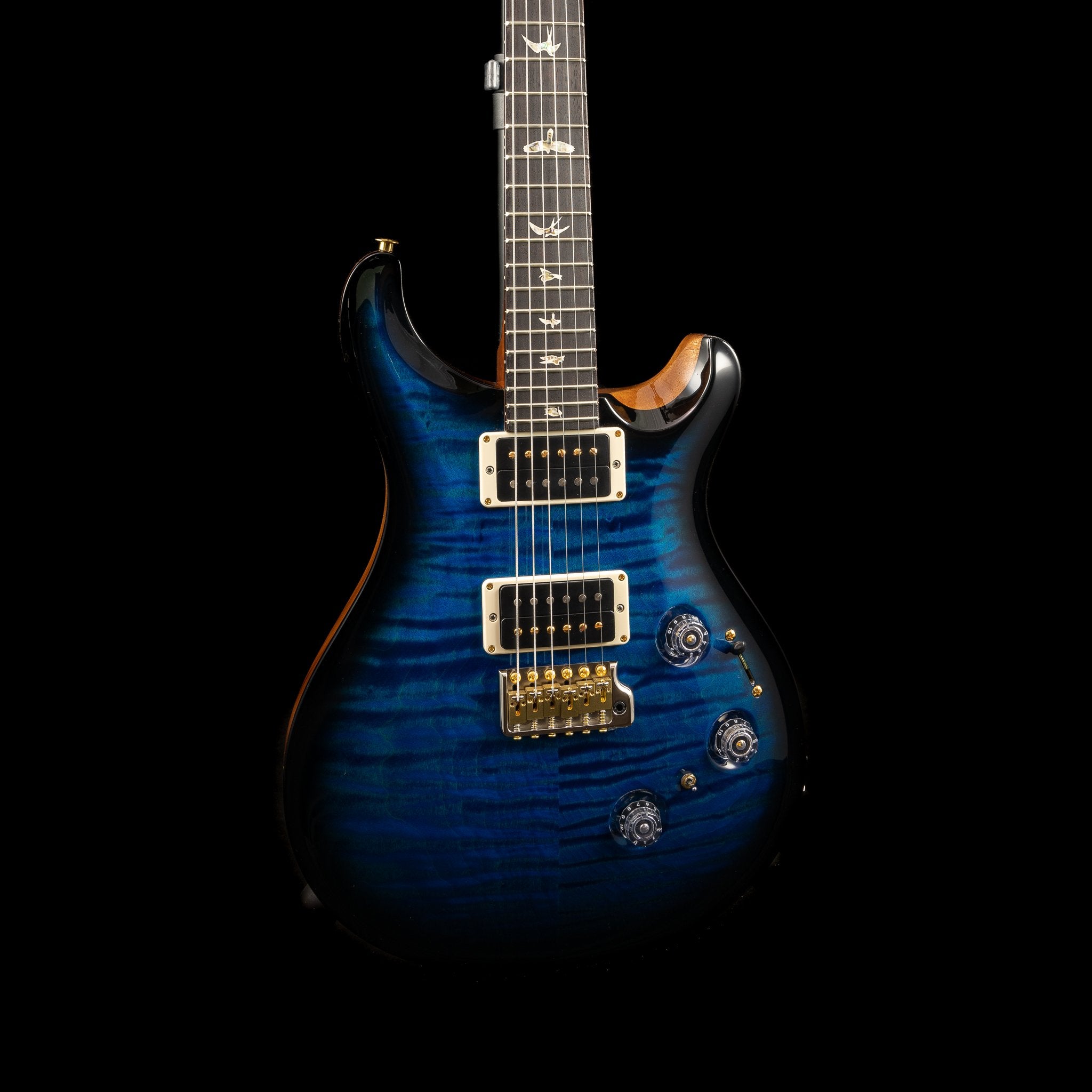 PRS Custom 24 Piezo '10-Top' in Sapphire Smokewrap Burst