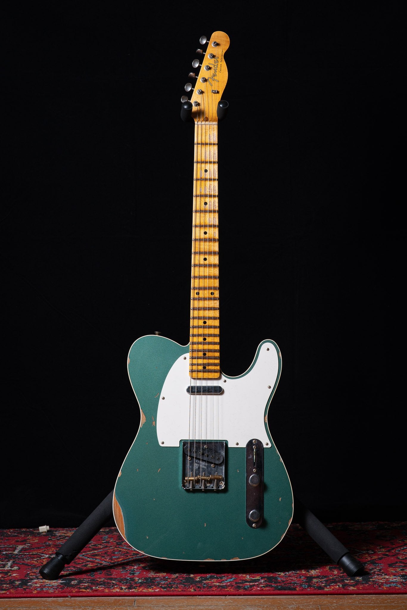 Fender Custom Shop '59 Telecaster Custom Relic in Aged Sherwood Green Metallic