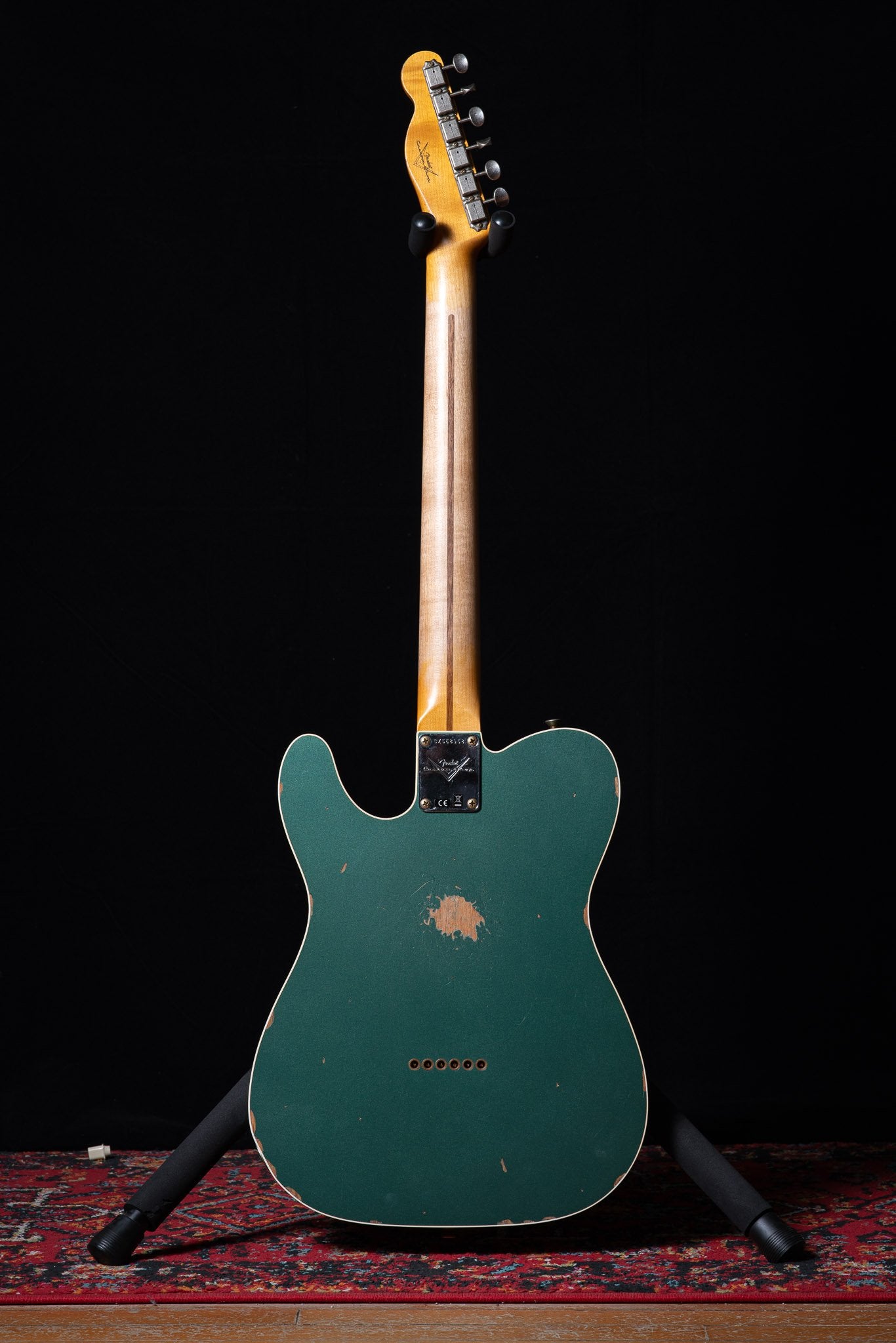Fender Custom Shop '59 Telecaster Custom Relic in Aged Sherwood Green Metallic