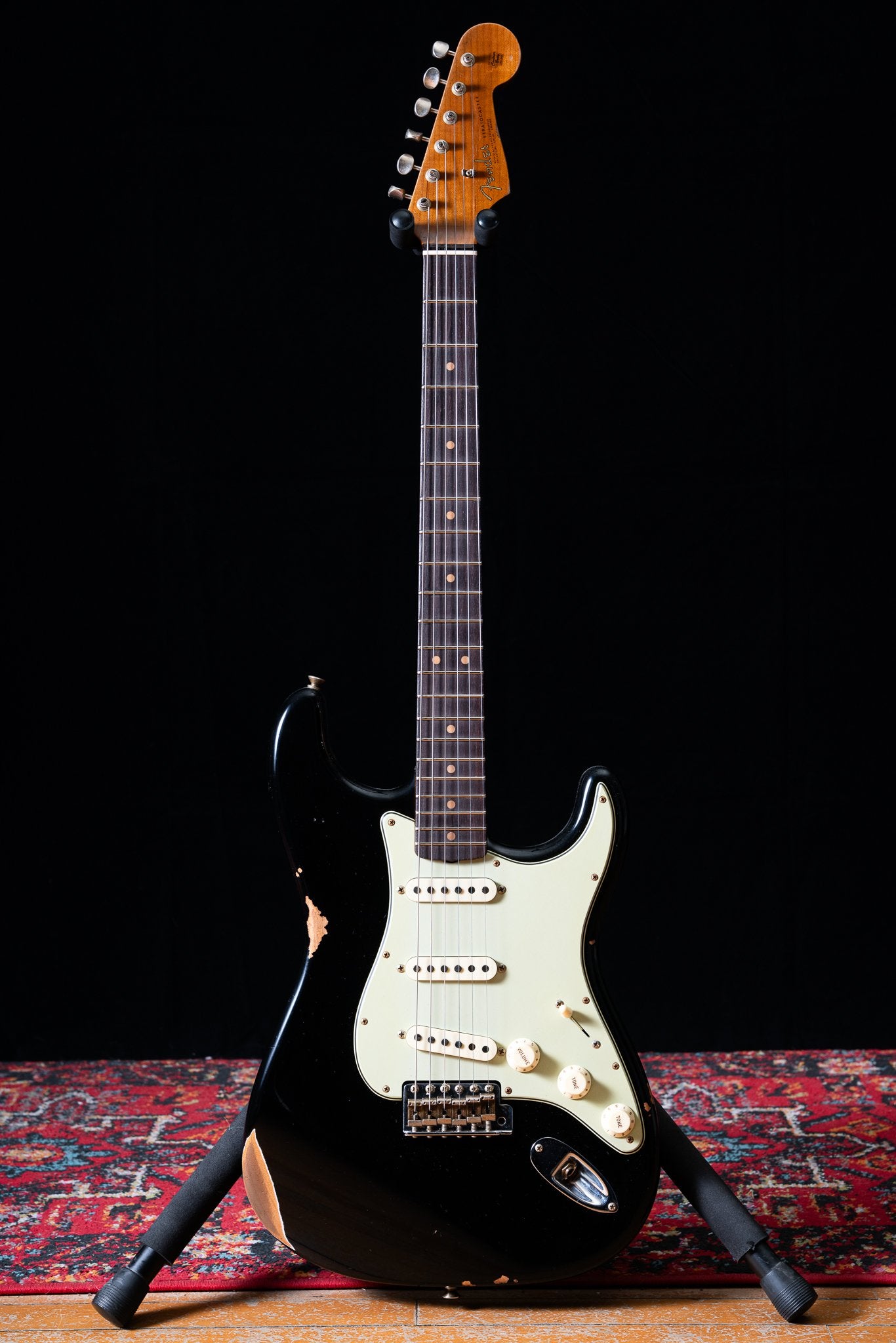 Fender Custom Shop LTD '63 Stratocaster Relic in Aged Black