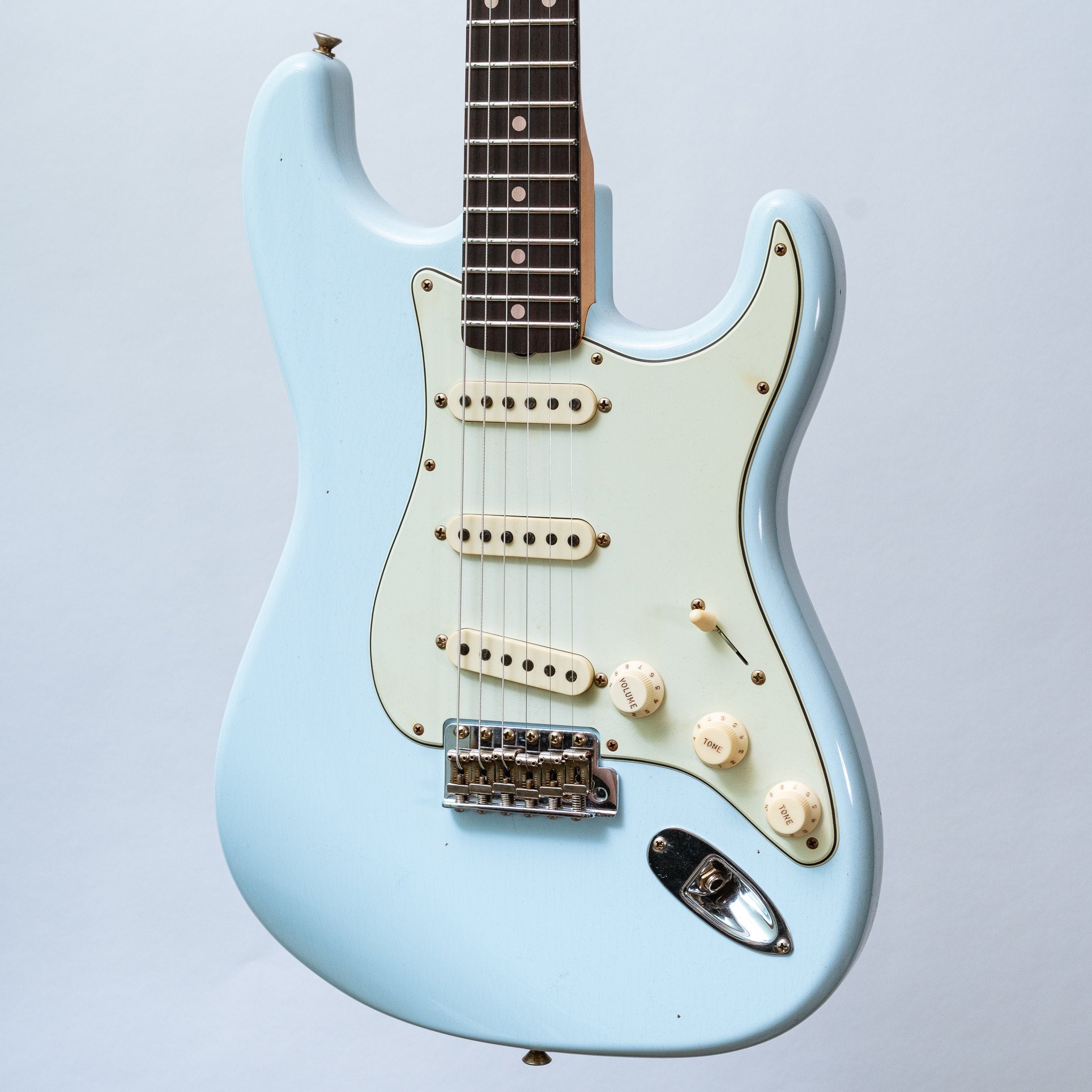 Fender Custom Shop '59 Special Stratocaster Journeyman Relic in Super Faded Sonic Blue