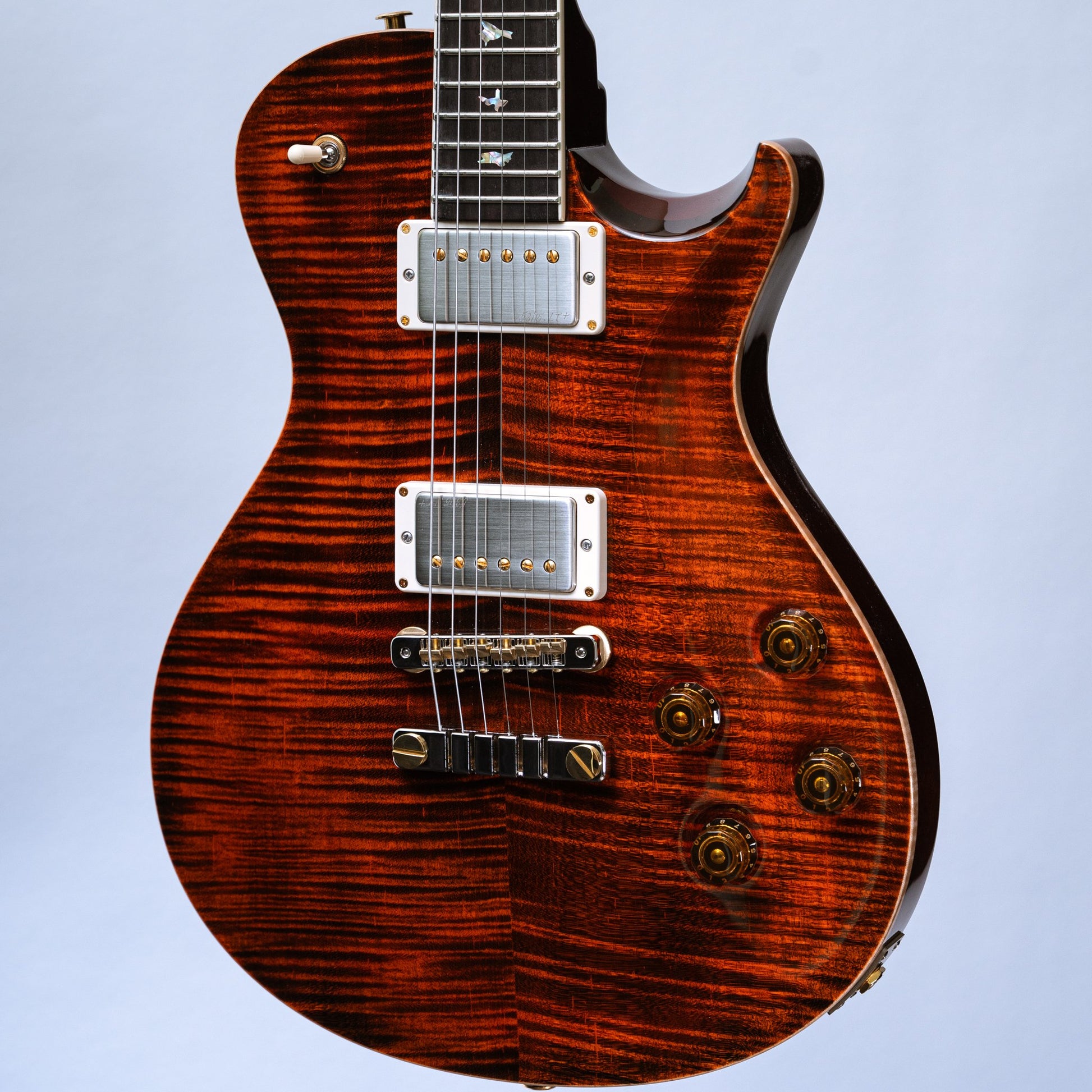 PRS McCarty 594 10-Top Singlecut in Orange Tiger