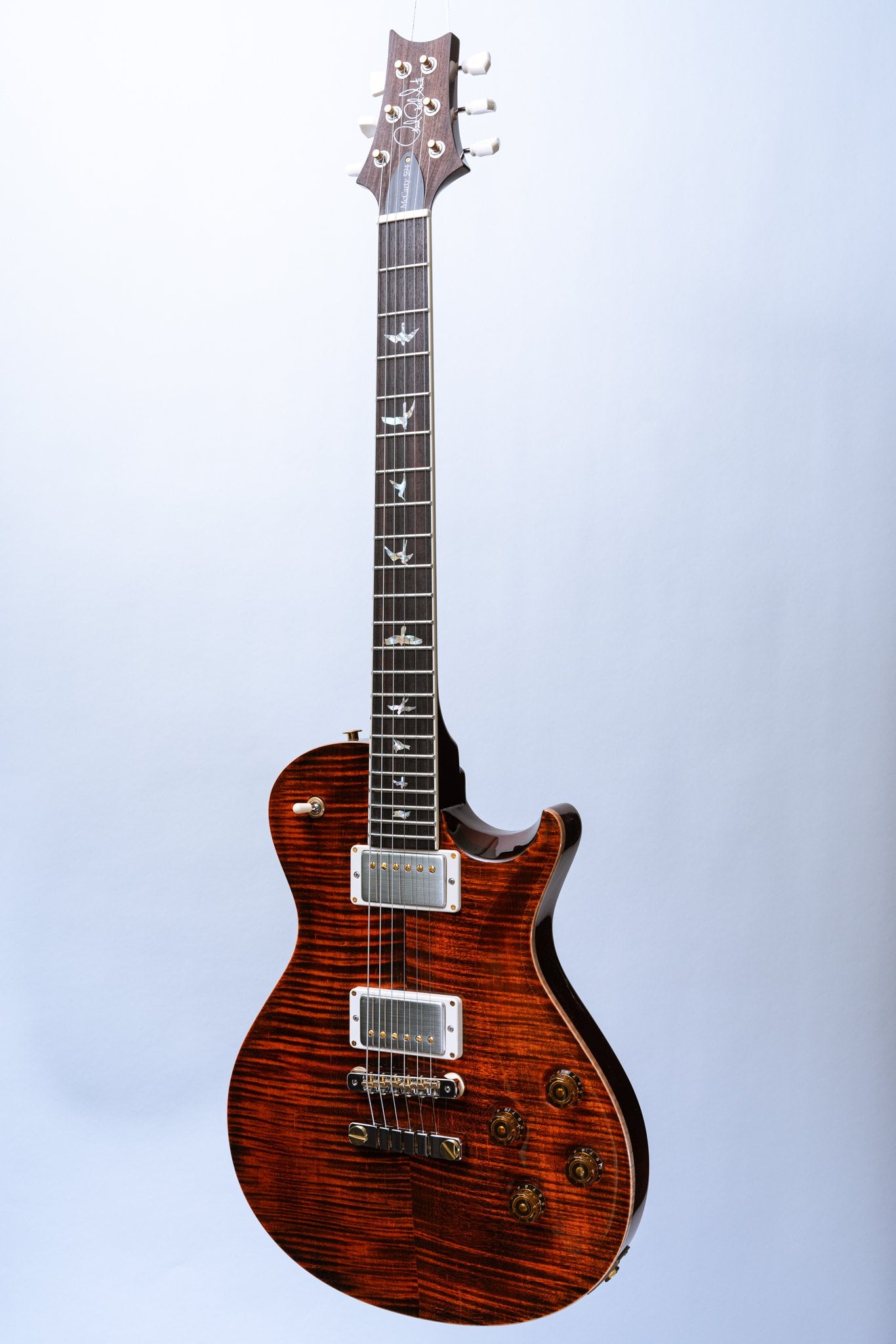 PRS McCarty 594 10-Top Singlecut in Orange Tiger