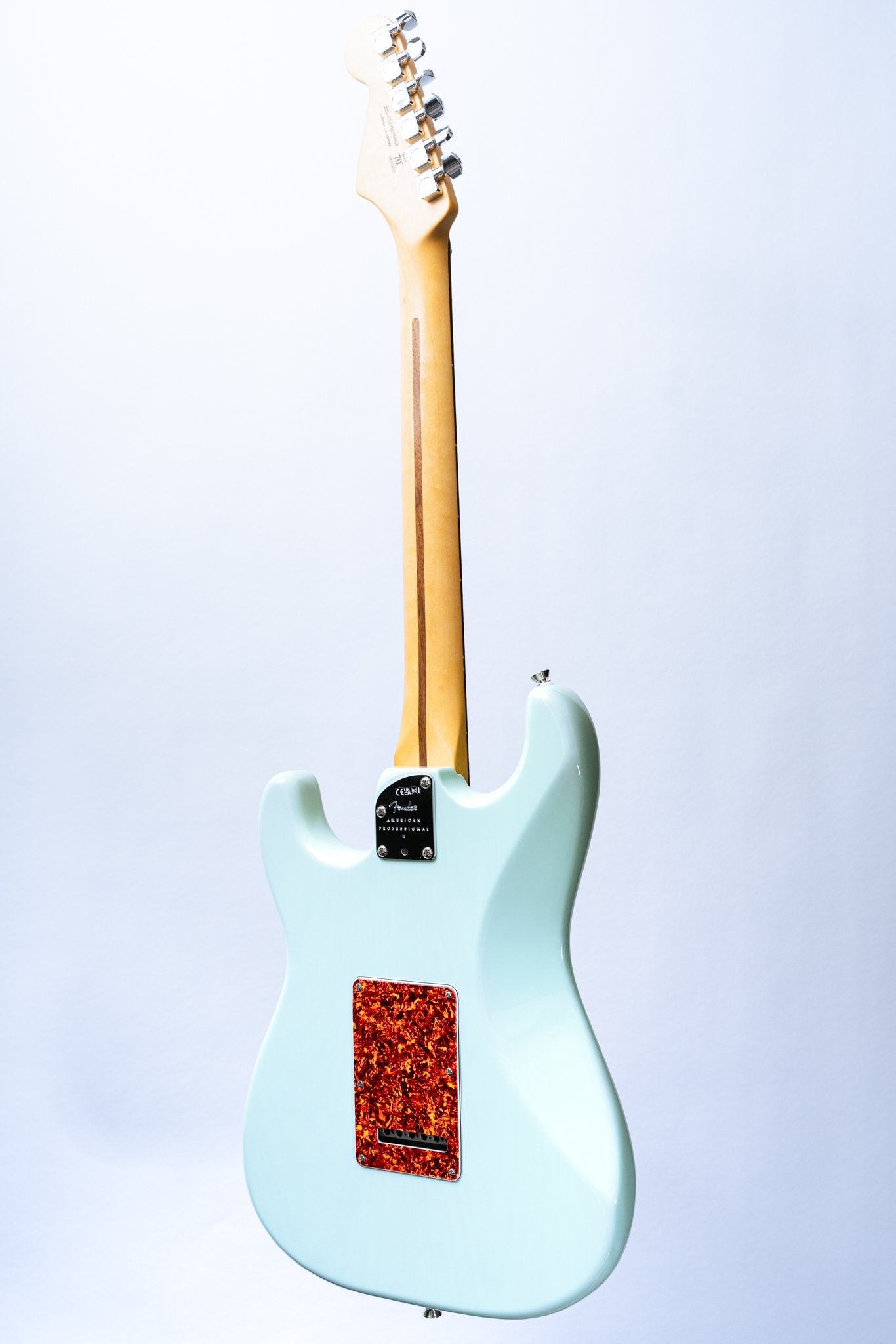 Fender LTD American Professional II Thinline Stratocaster in Transparent Surf Green