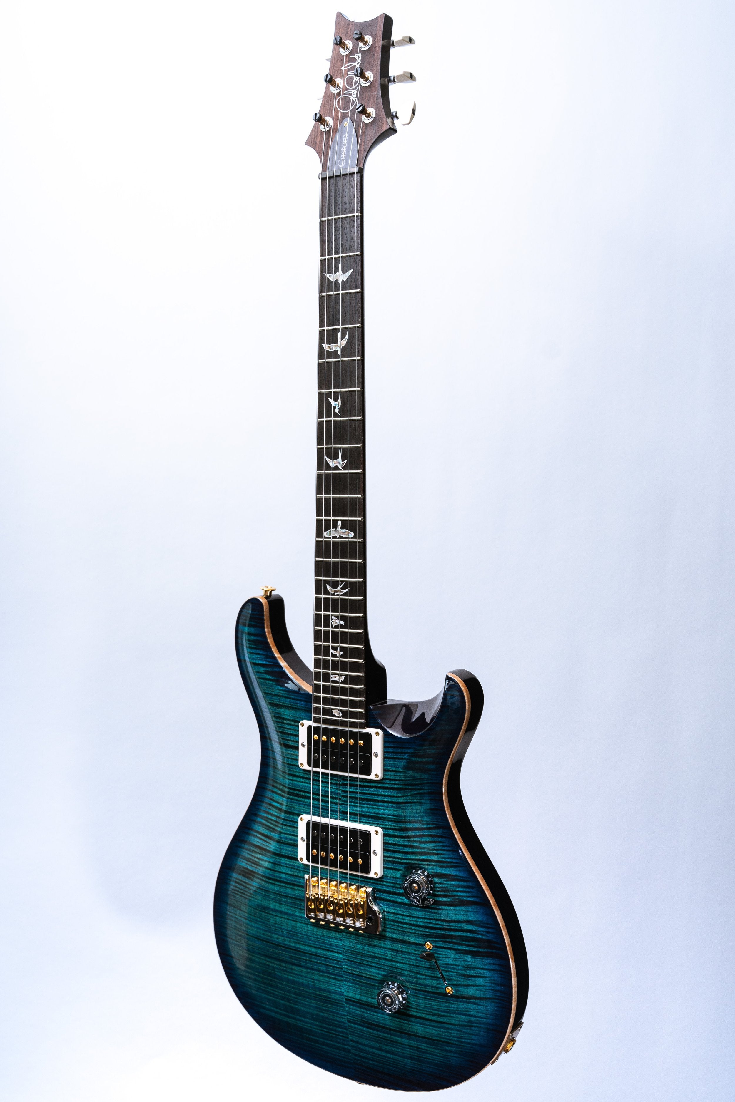 PRS Custom 24 10-Top in Cobalt Smokeburst – Lidgett Music