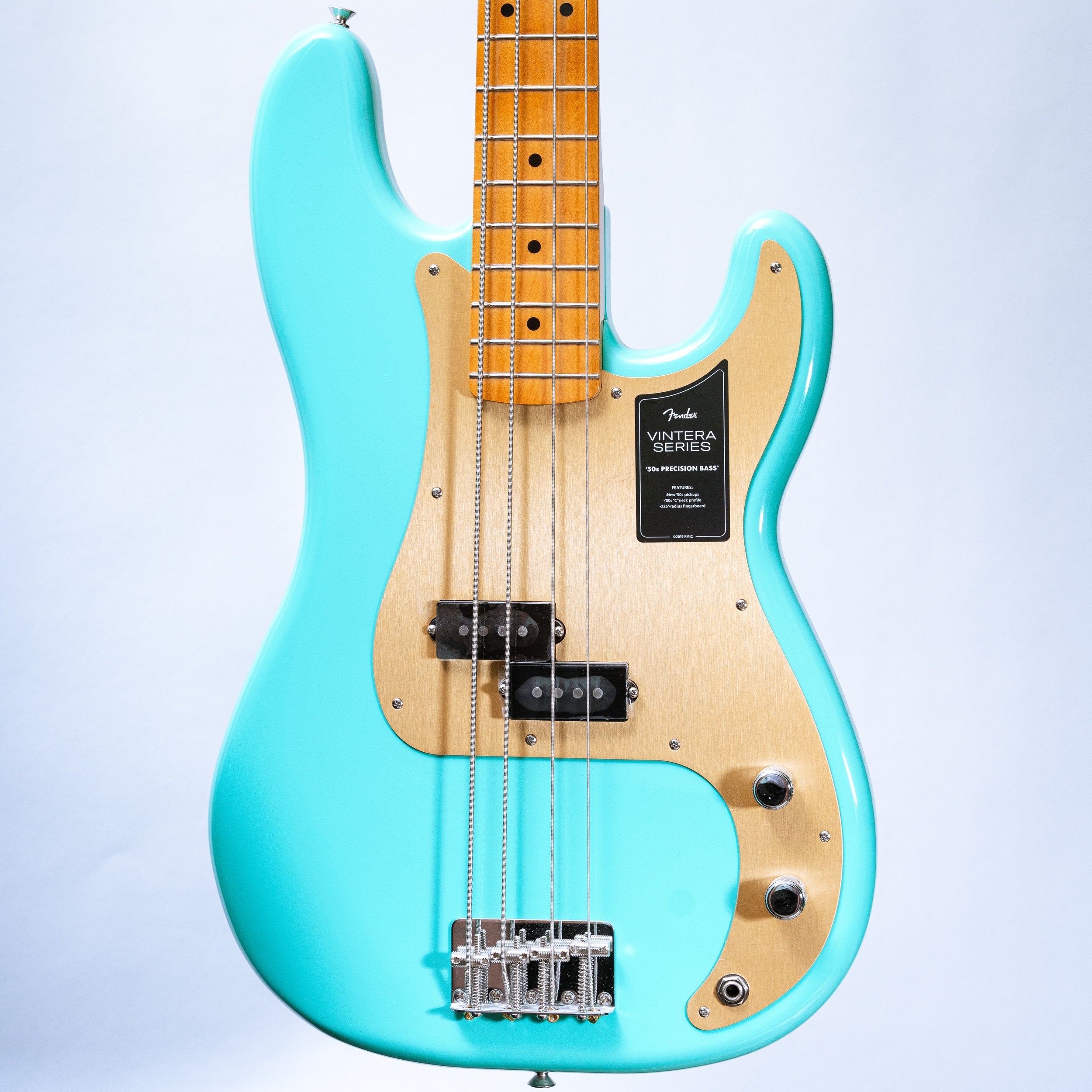 Fender - 2021 - Vintera '50s Precision Bass in Sea Foam Green