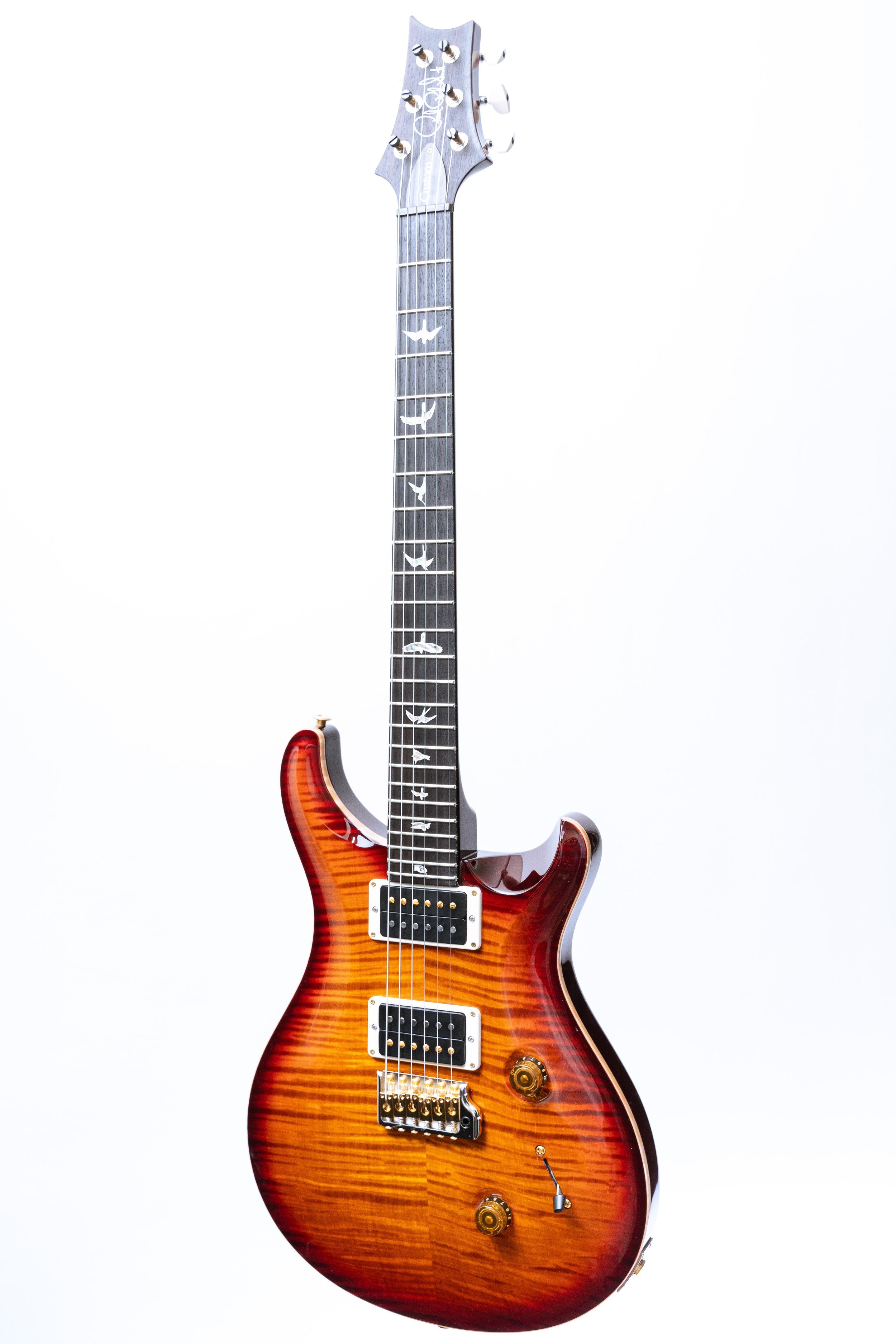 PRS Custom 24 10-Top in Dark Cherry Burst