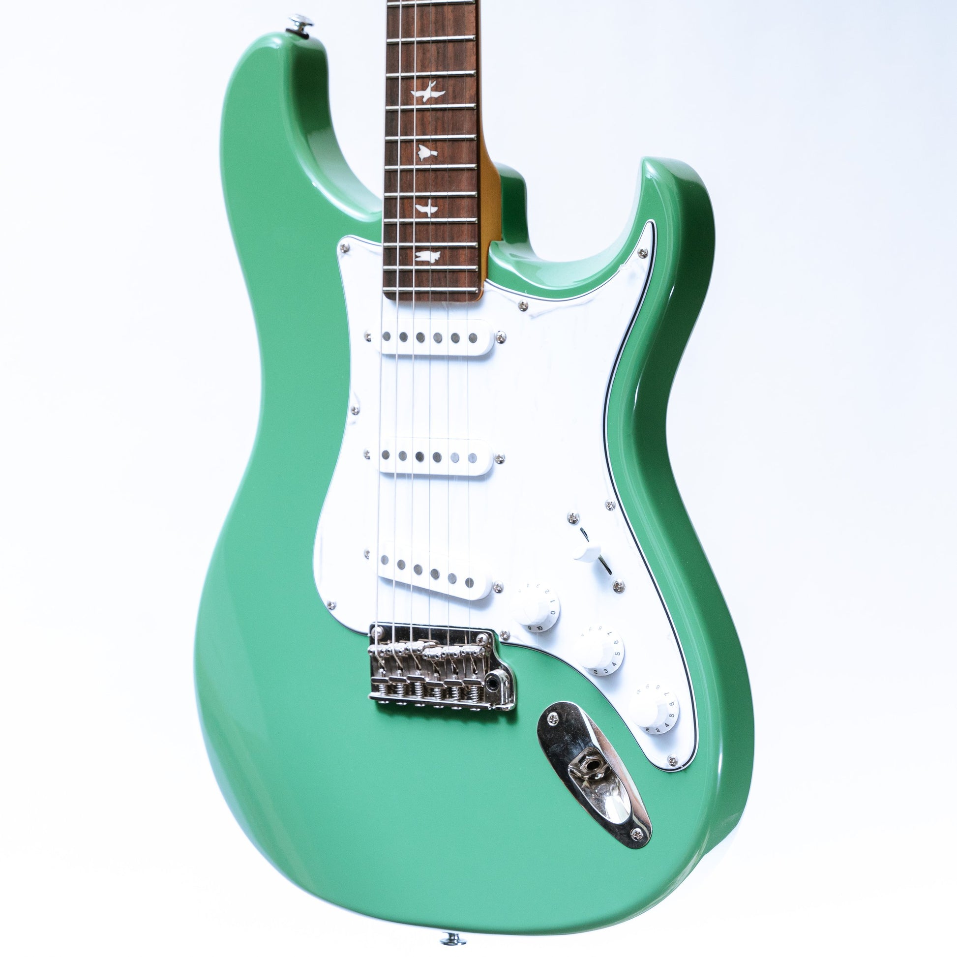PRS SE Silver Sky in Evergreen