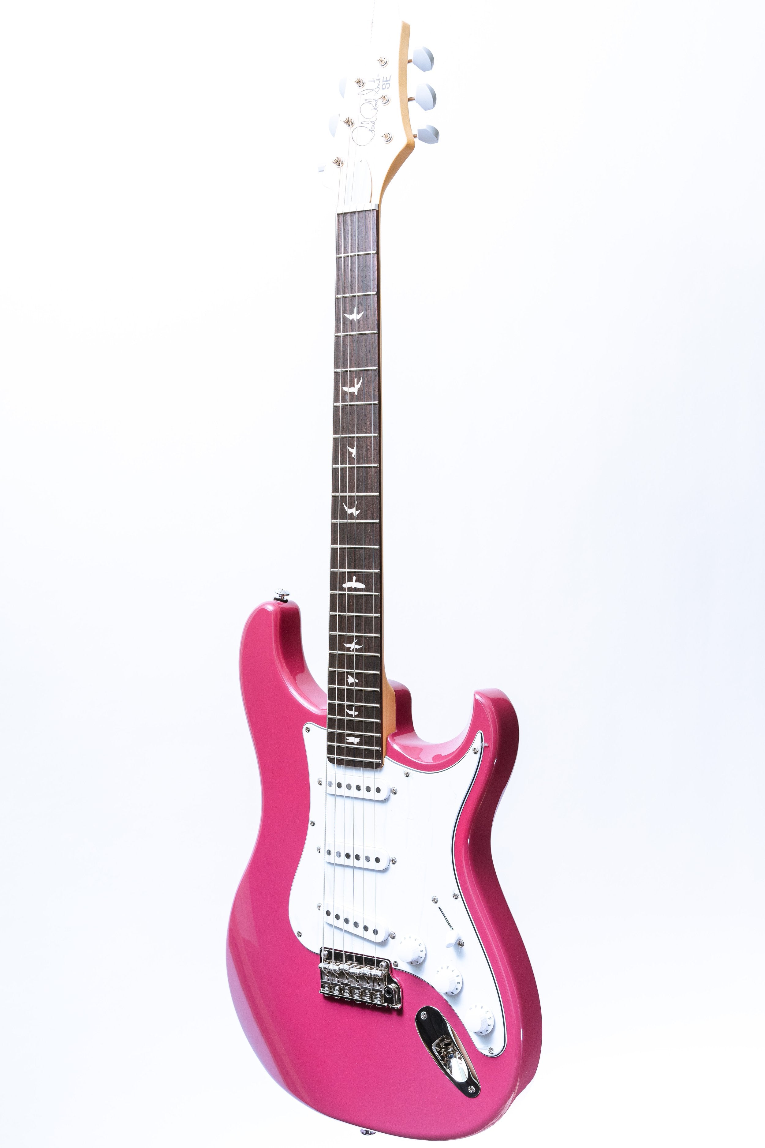 PRS SE Silver Sky in Dragonfruit