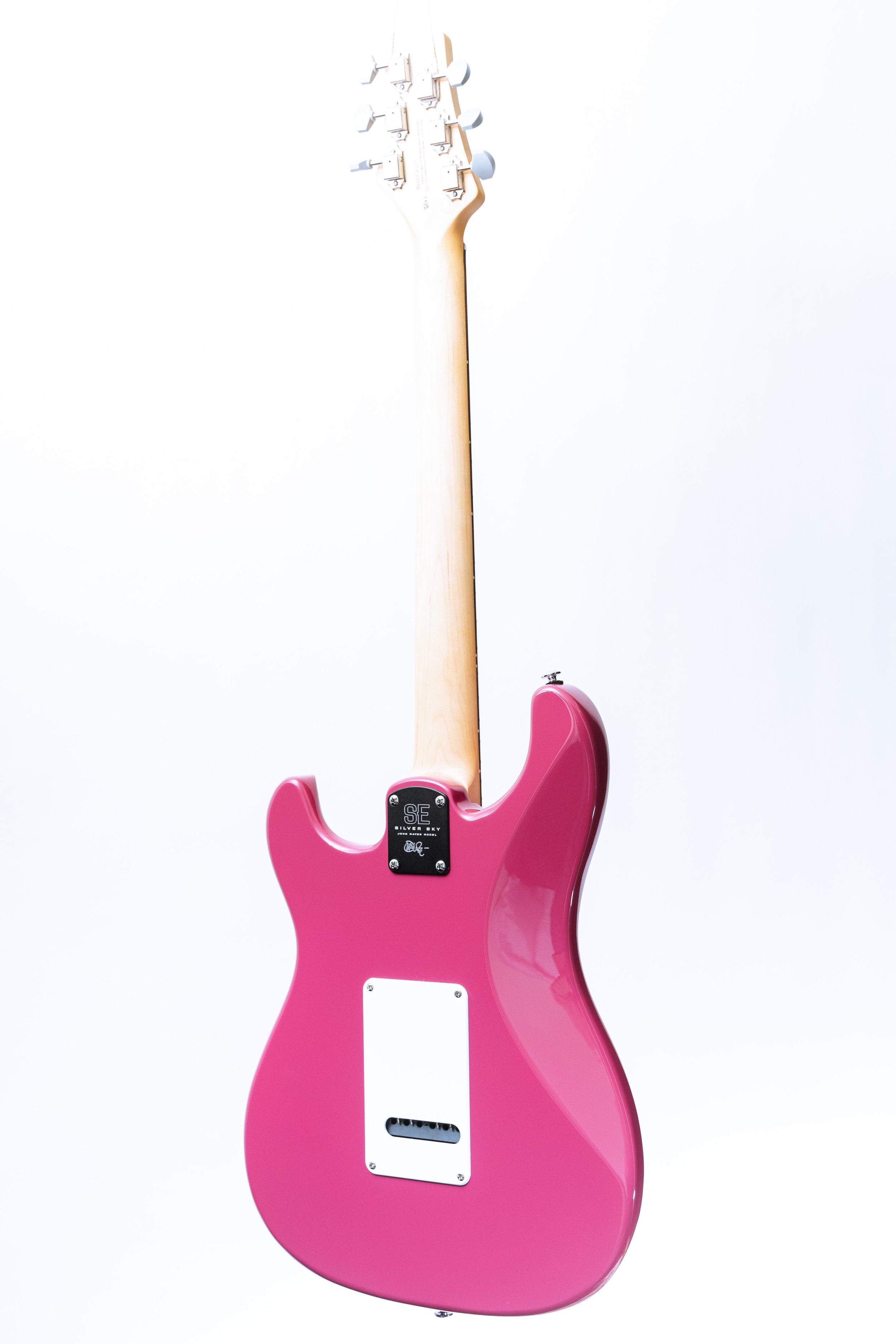 PRS SE Silver Sky in Dragonfruit