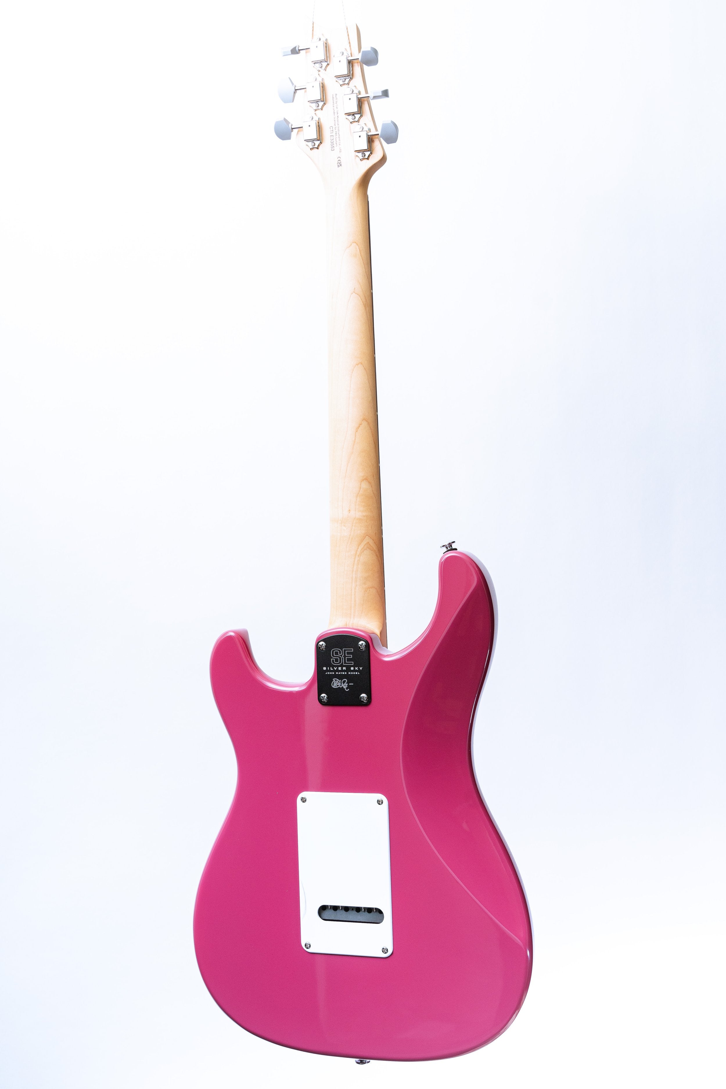 PRS SE Silver Sky in Dragonfruit