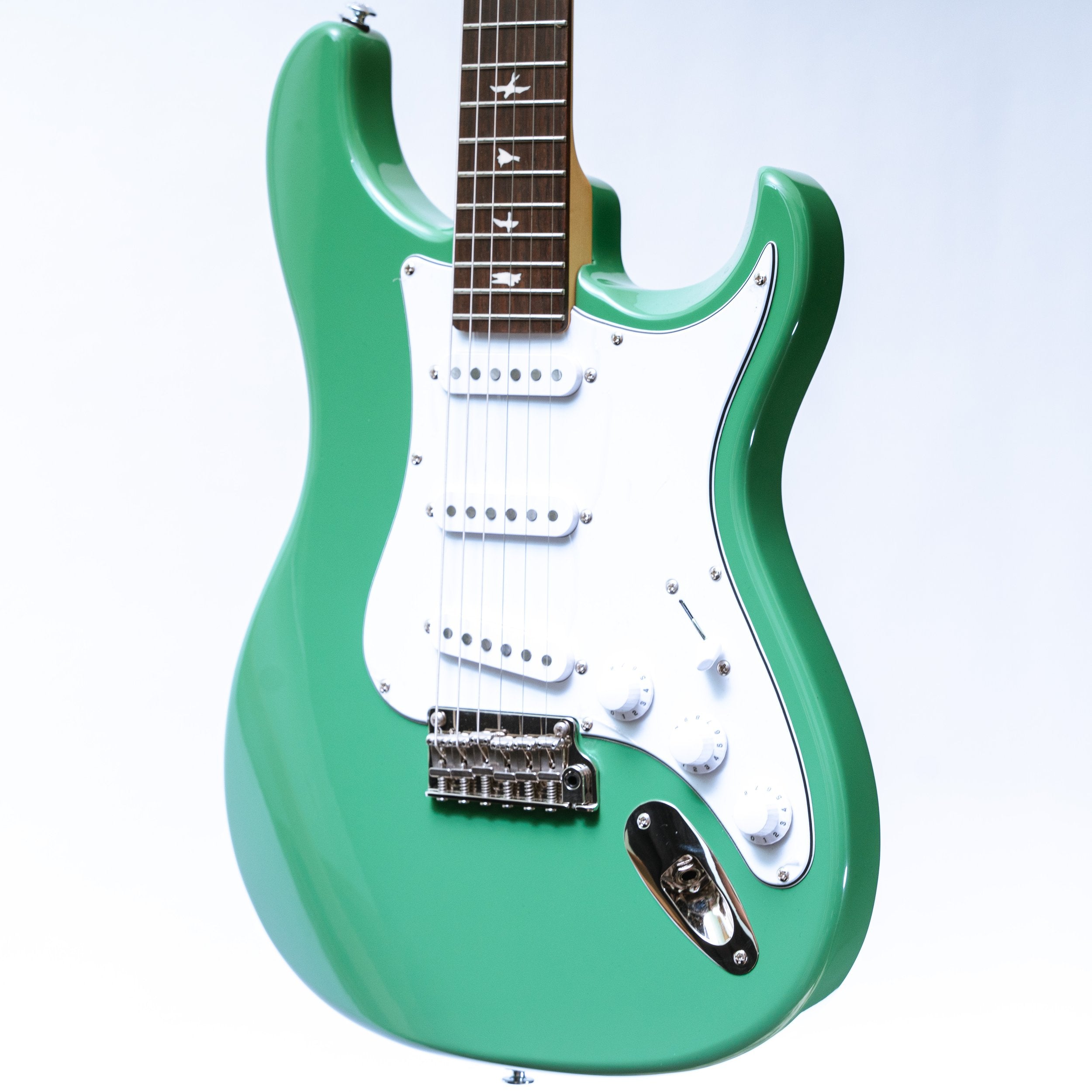 PRS SE Silver Sky in Evergreen