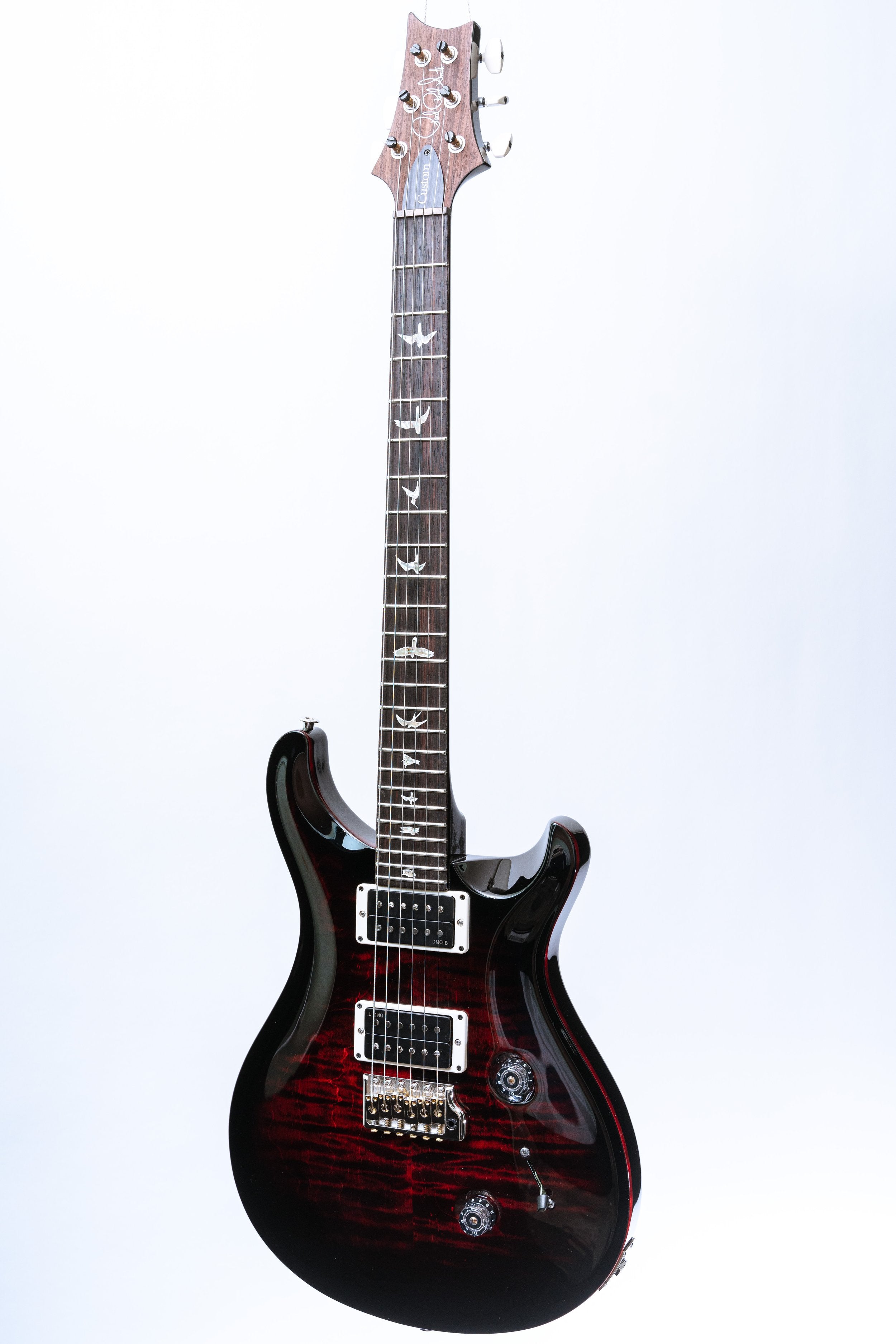 PRS Custom 24 in Fire Smokeburst