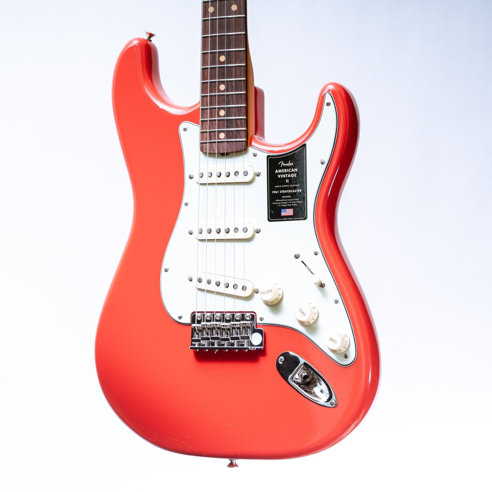 Fender American Vintage II 1961 Stratocaster in Fiesta Red