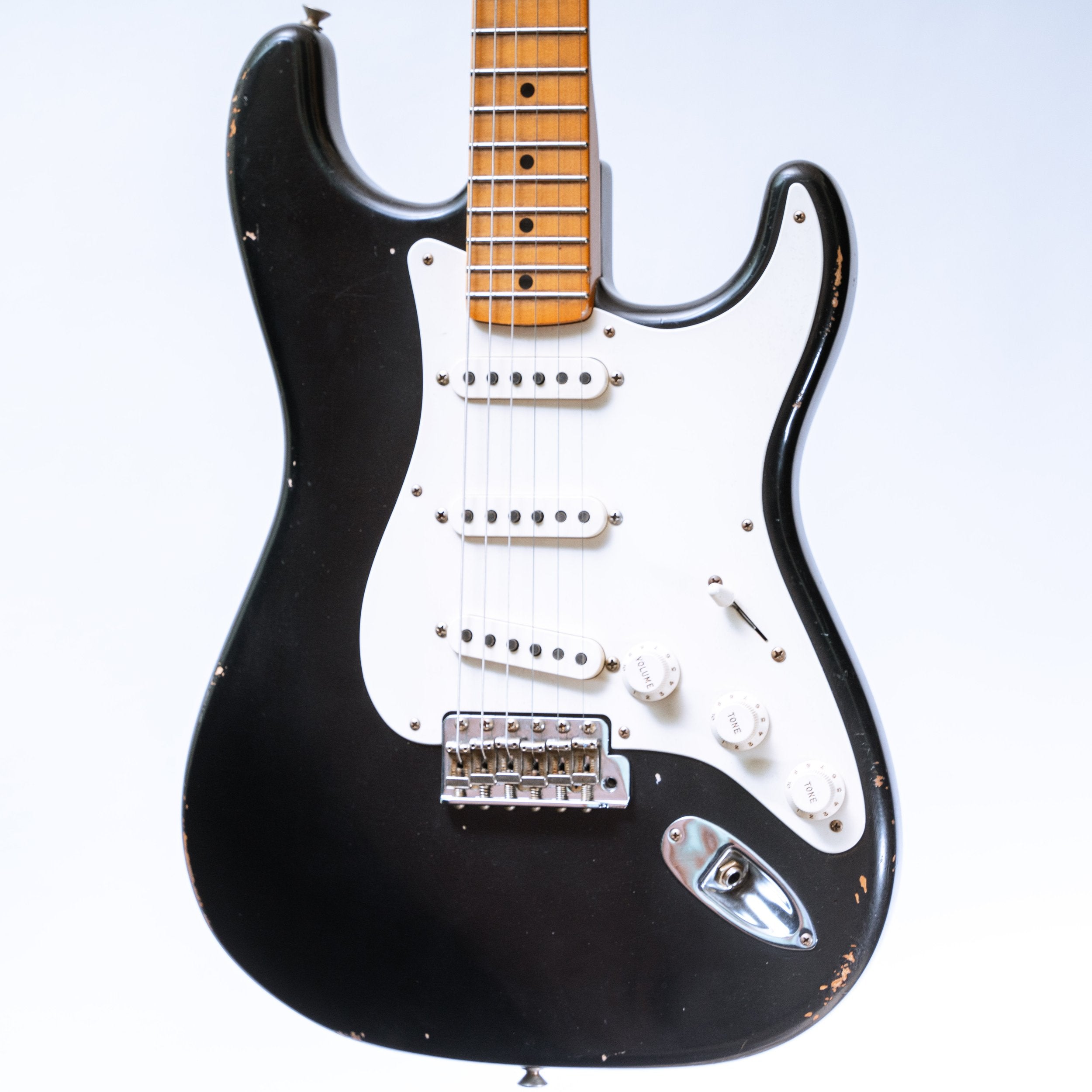 Fender - Vincent Van Trigt - Masterbuilt Wildwood 10 '55 Stratocaster Journeyman Relic in Black