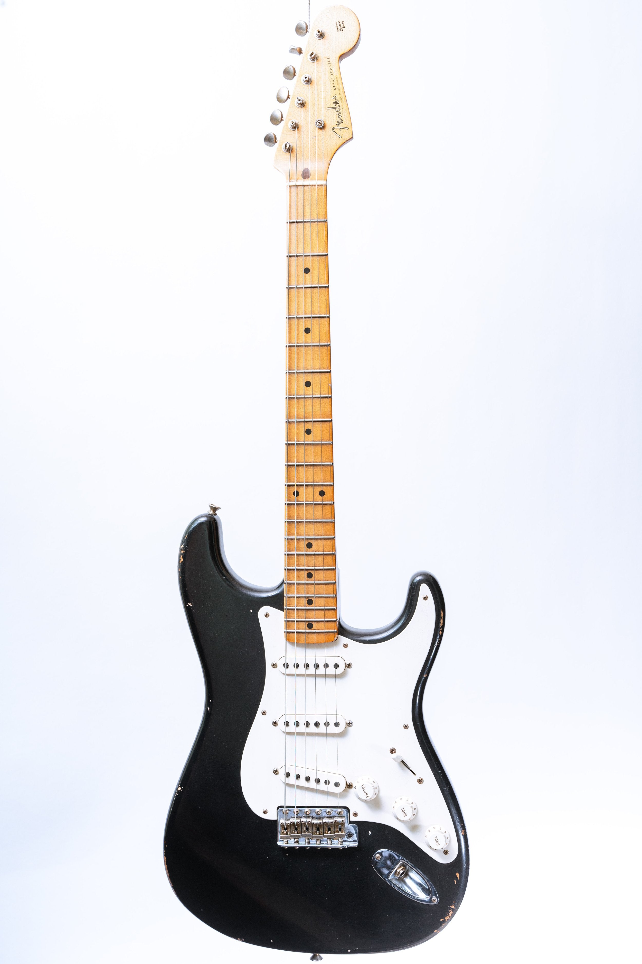 Fender - Vincent Van Trigt - Masterbuilt Wildwood 10 '55 Stratocaster Journeyman Relic in Black