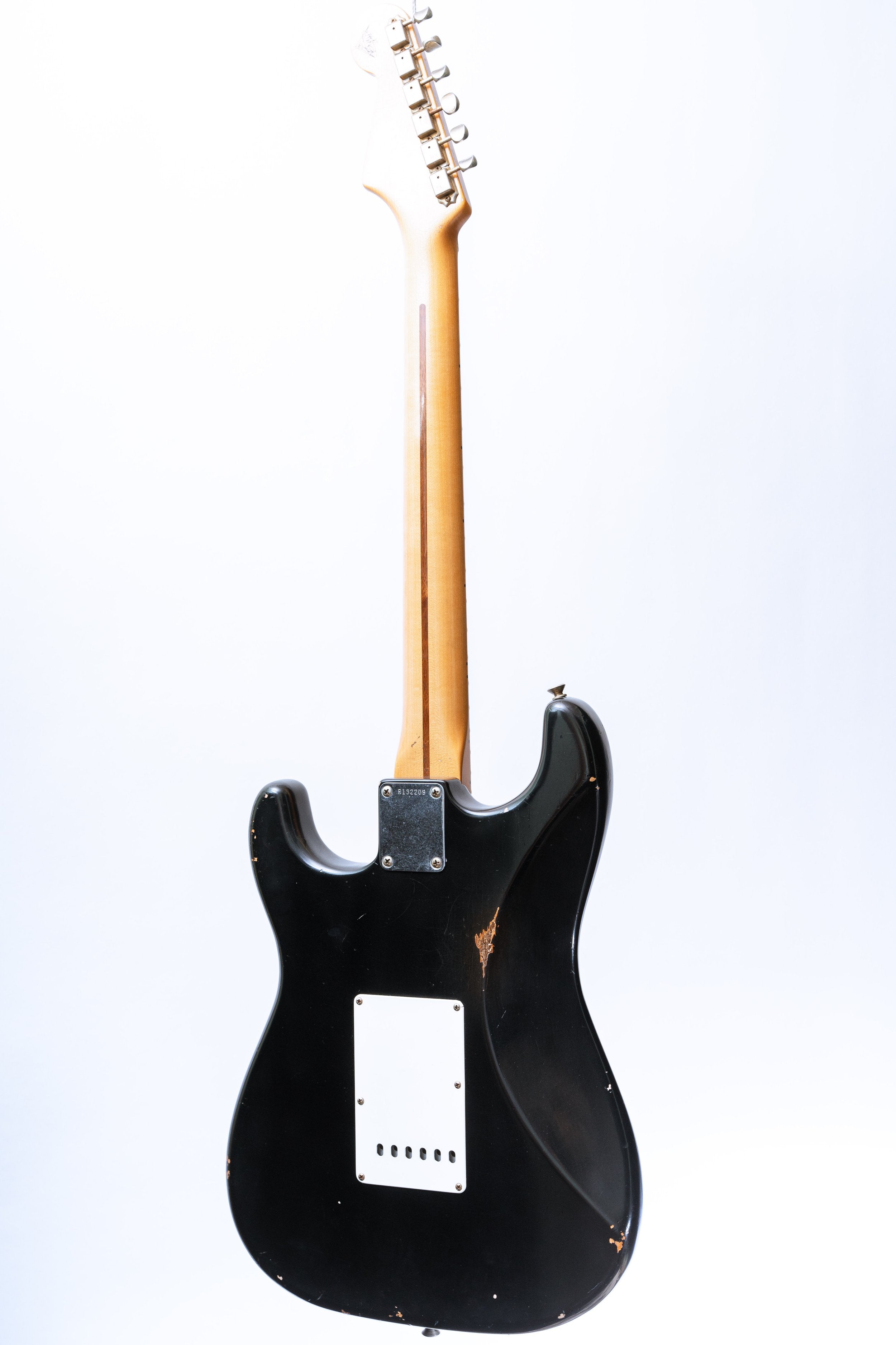 Fender - Vincent Van Trigt - Masterbuilt Wildwood 10 '55 Stratocaster Journeyman Relic in Black