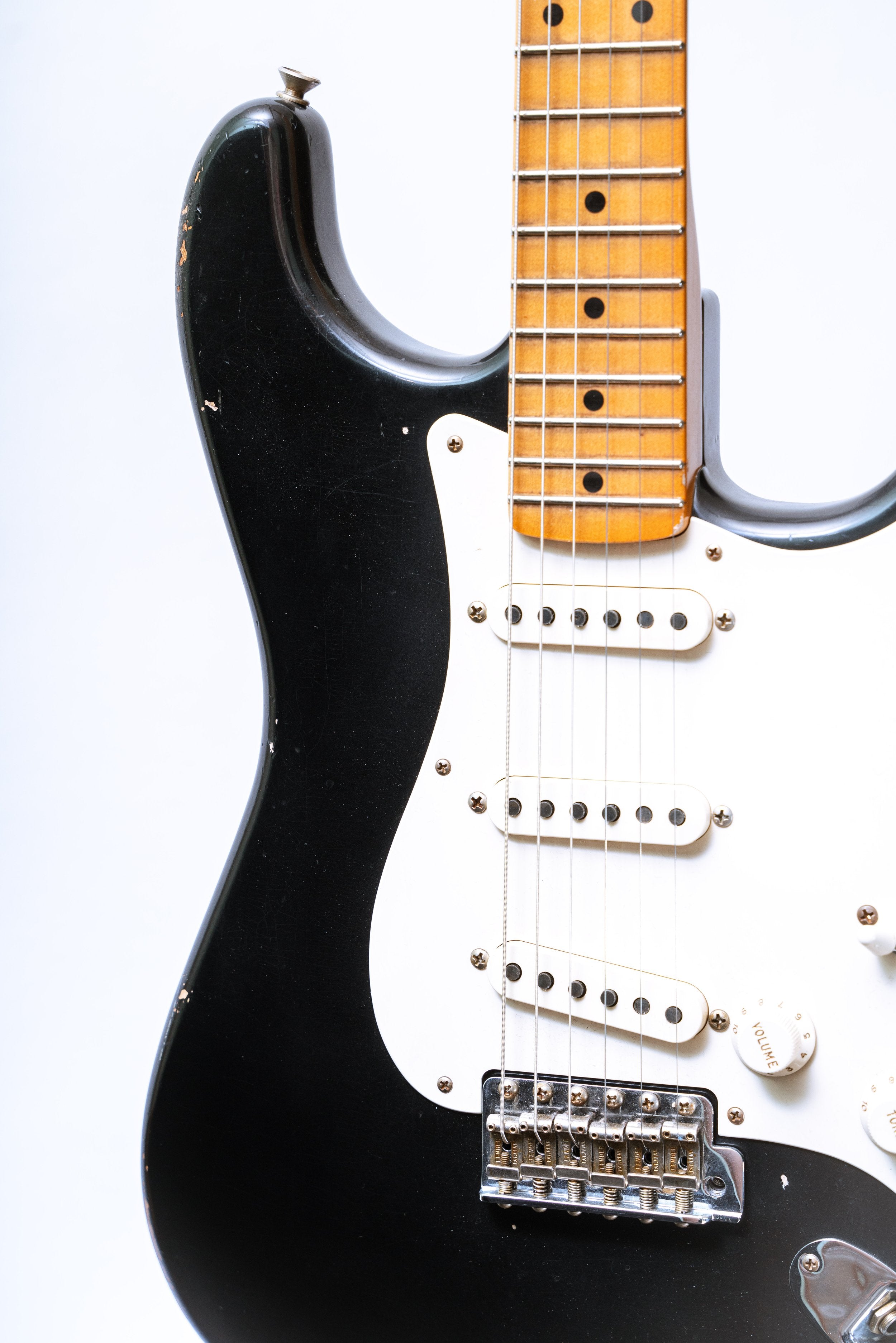 Fender - Vincent Van Trigt - Masterbuilt Wildwood 10 '55 Stratocaster Journeyman Relic in Black