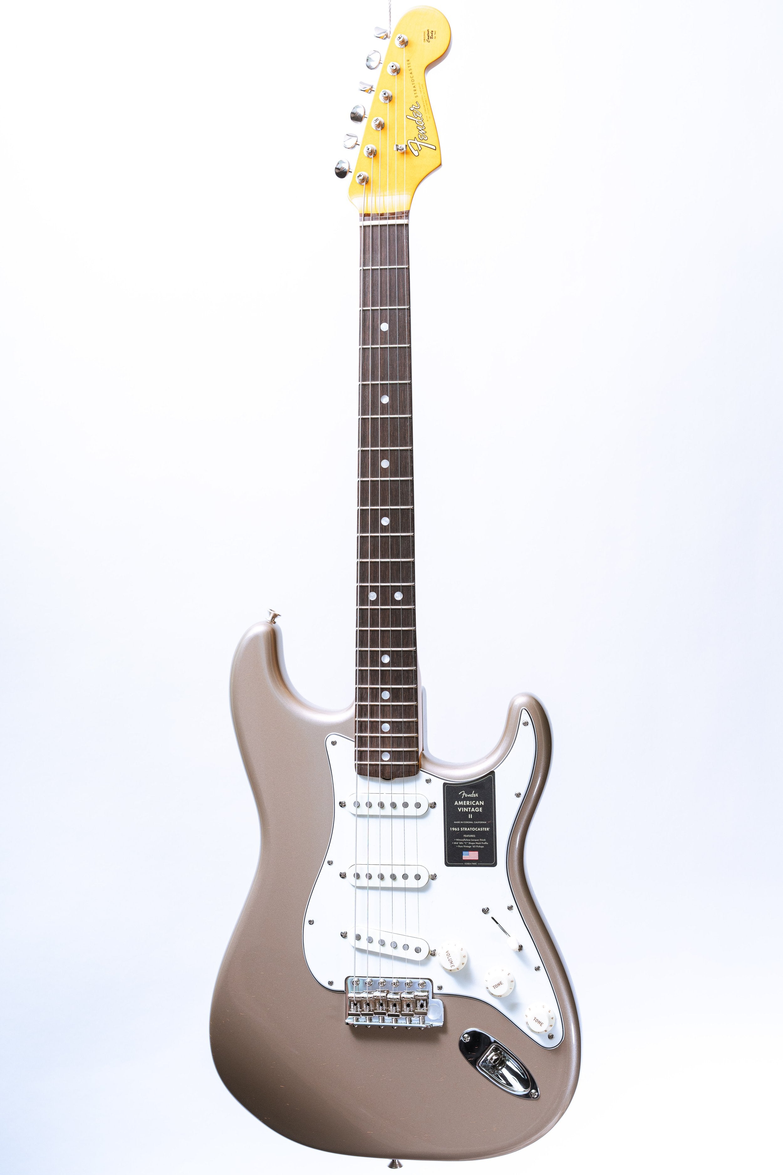 Fender American Vintage II '65 Stratocaster in Shoreline Gold