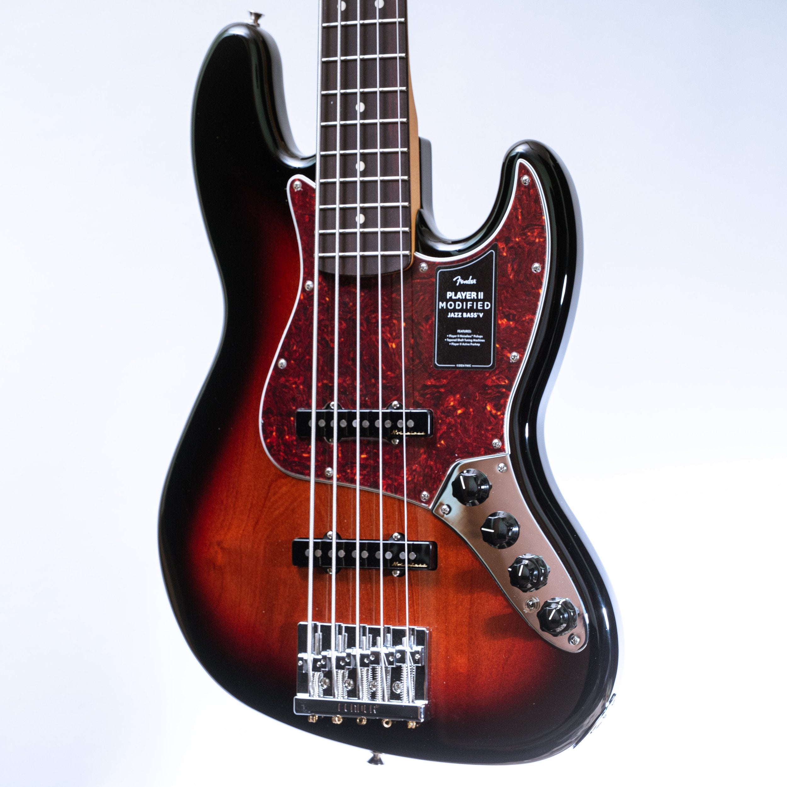 Fender Player II Modified Active Jazz Bass V in 3-Color